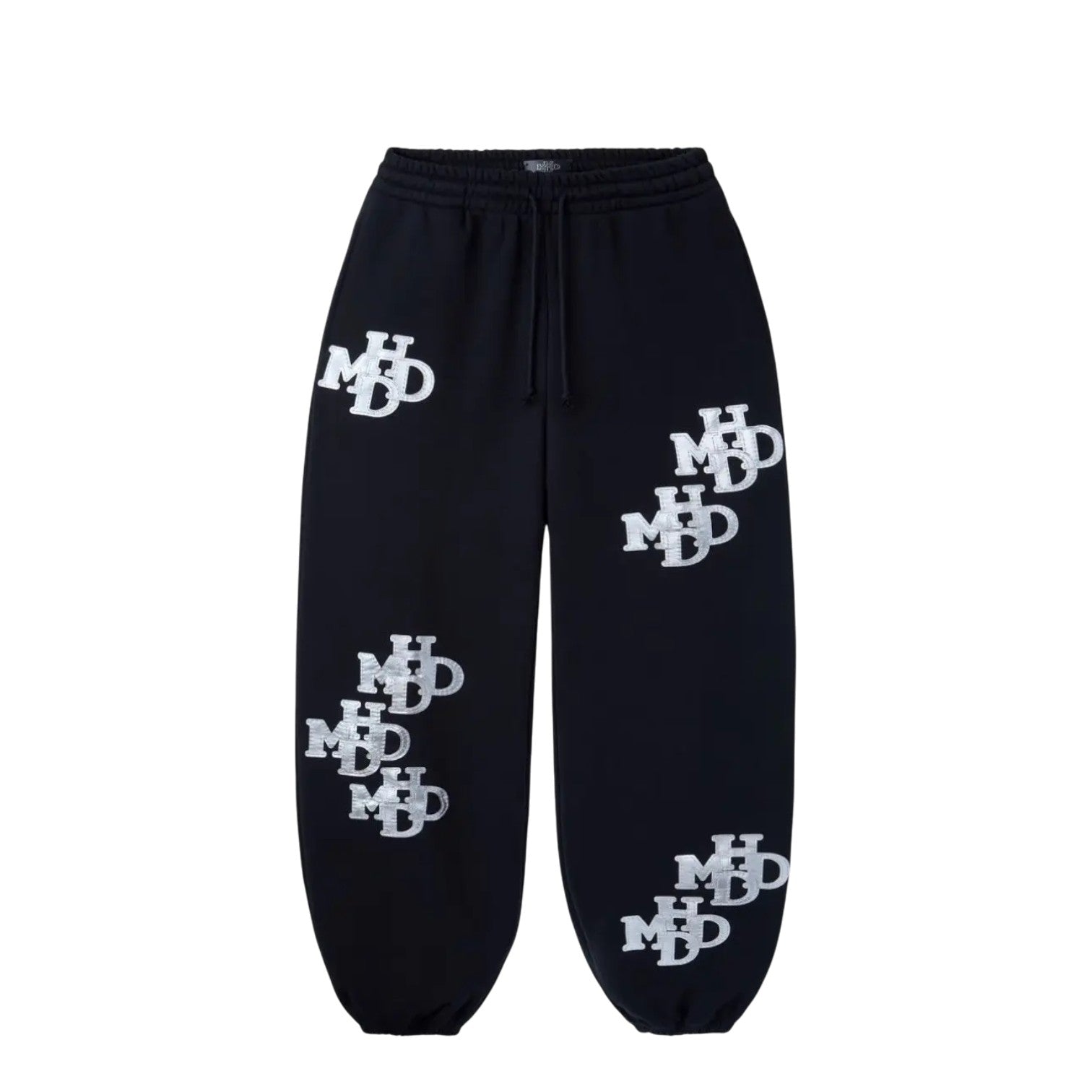 HMDD 'Patch' Black & Silver Sweats