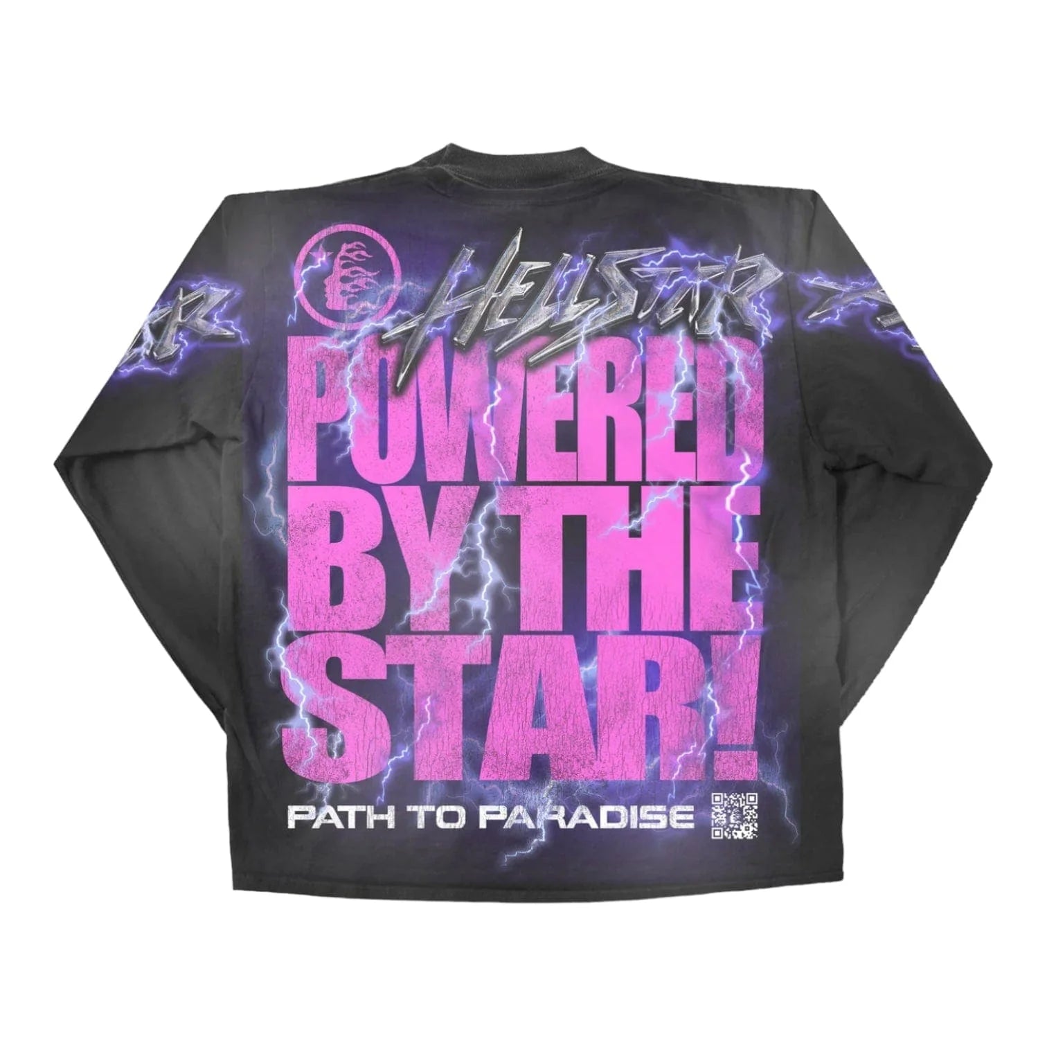 Hellstar 'Brain Helmet' Black LS Tee