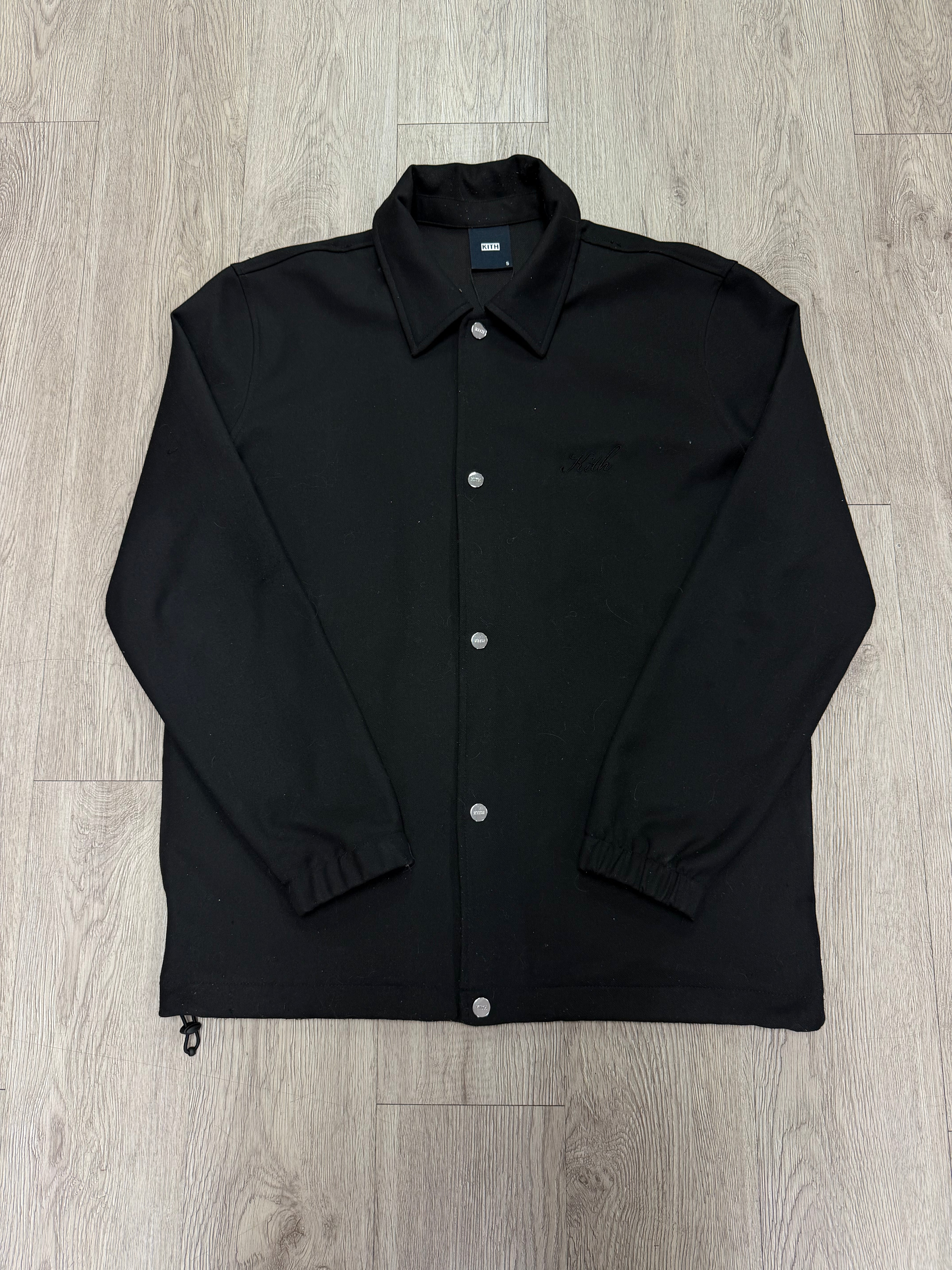 Kith Black Cotton Button Up