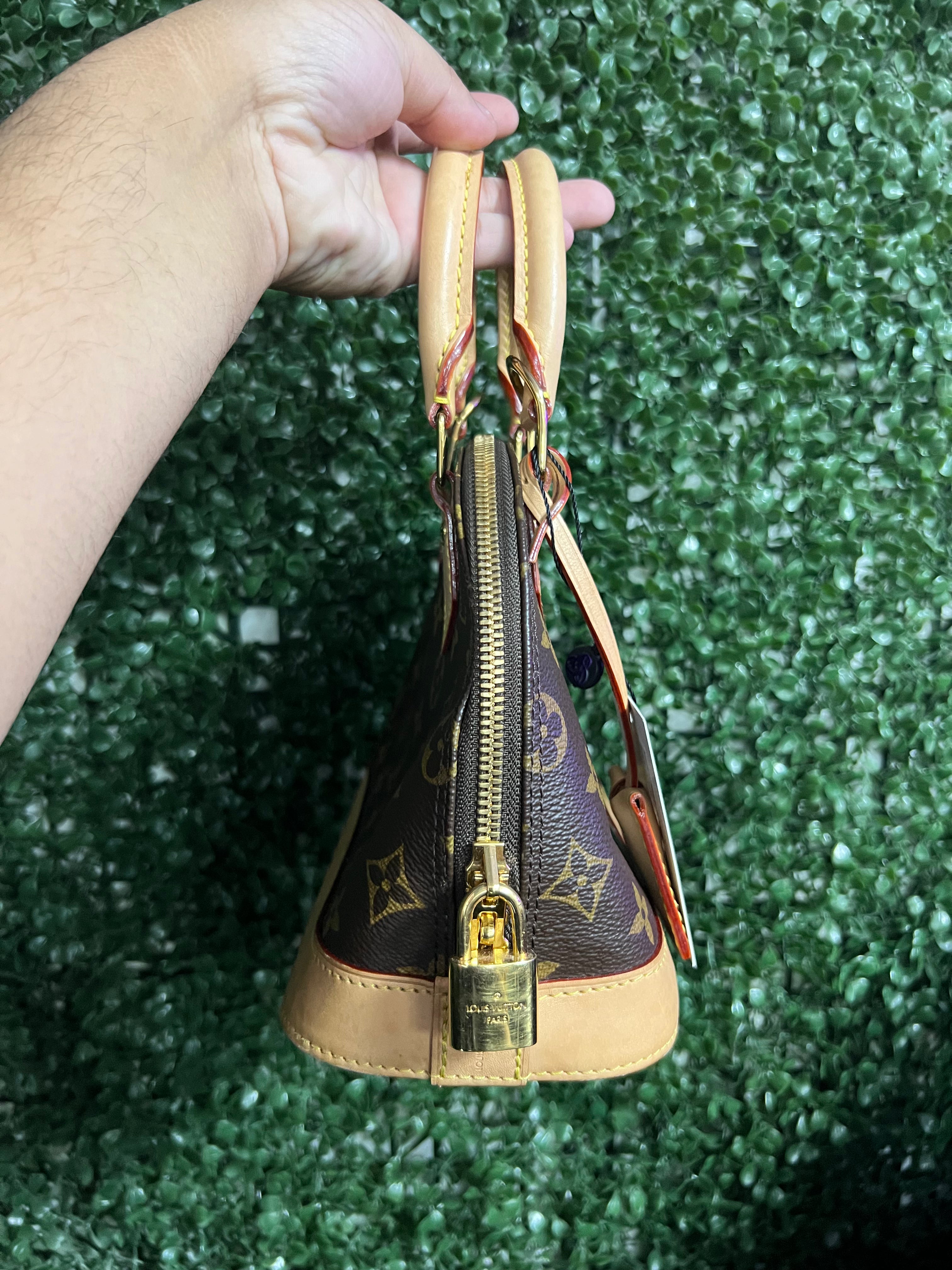 Louis Vuitton Brown Monogram Alma BB Bag