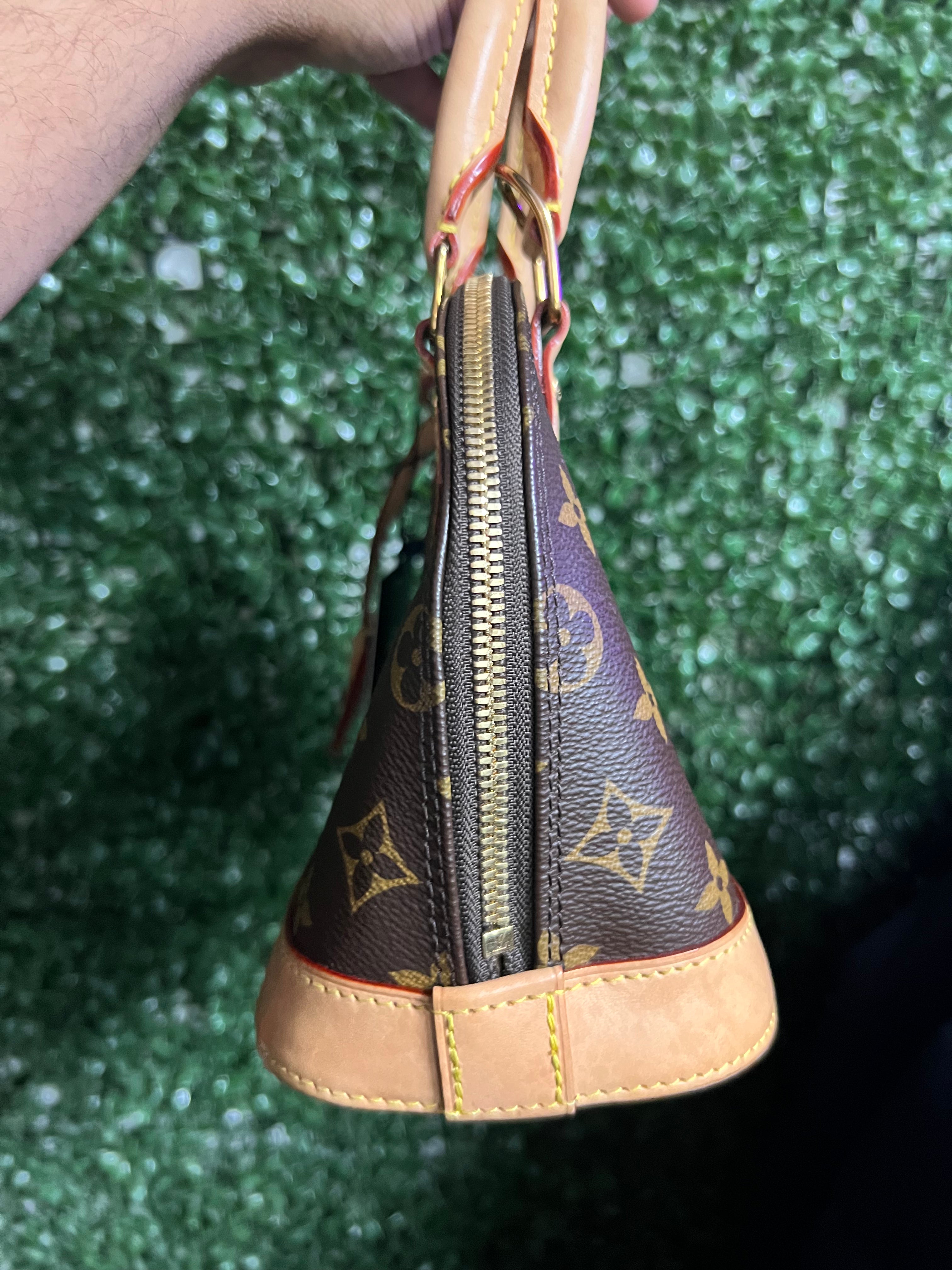 Louis Vuitton Brown Monogram Alma BB Bag