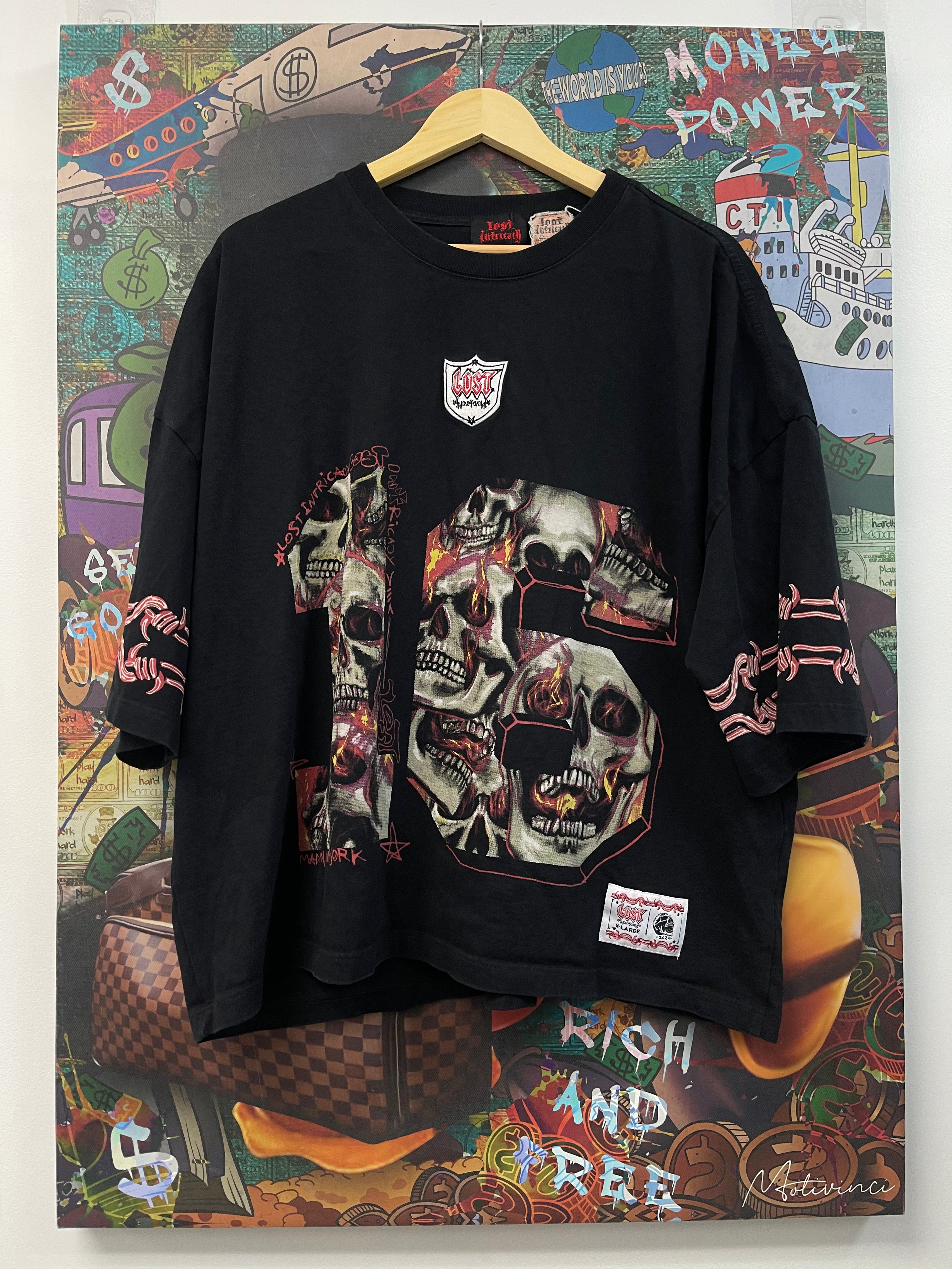 Lost Intricacy Football Jersey (Sample) Tee