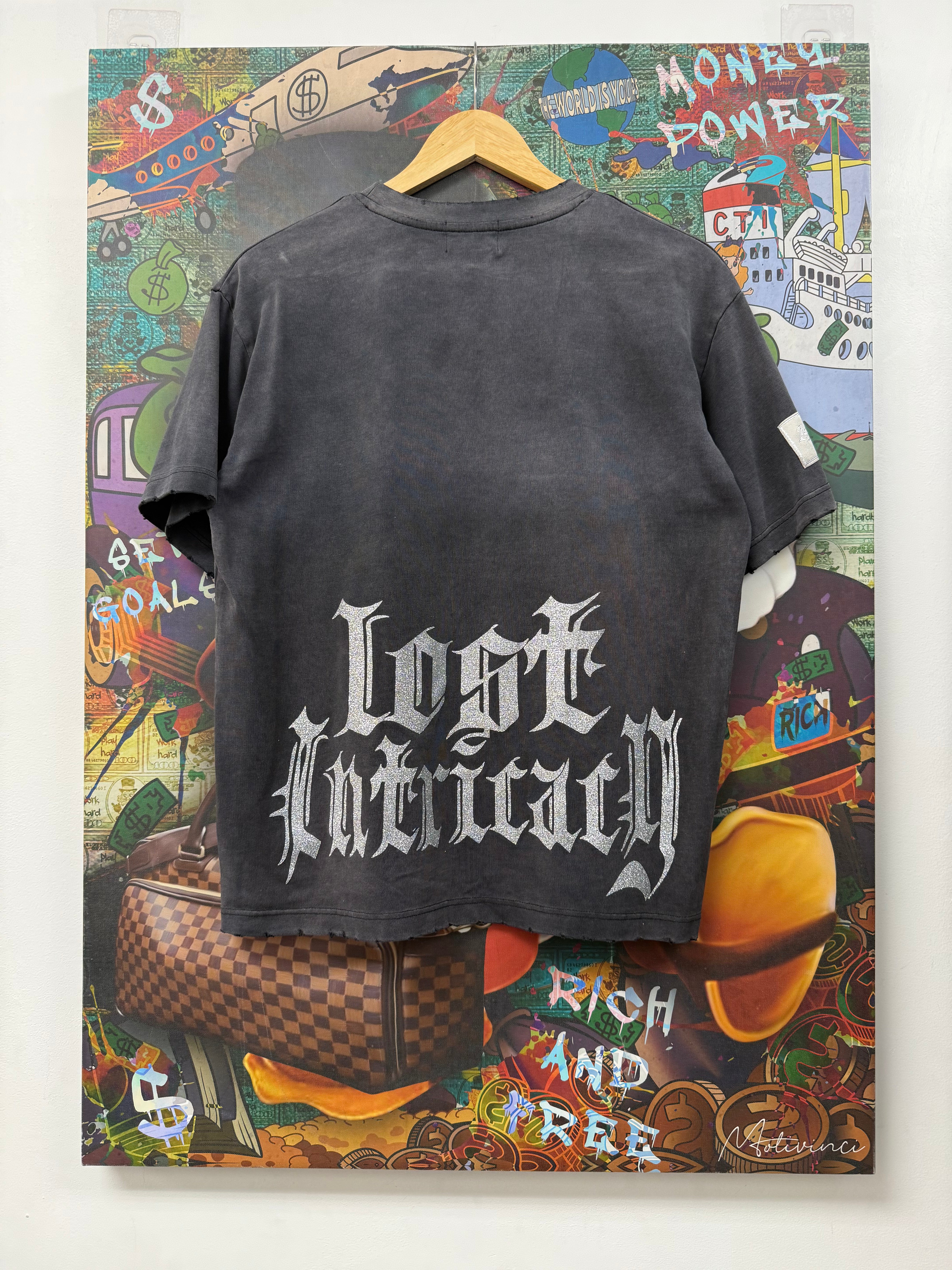 Lost Intricacy Skull Rhinestone Tee