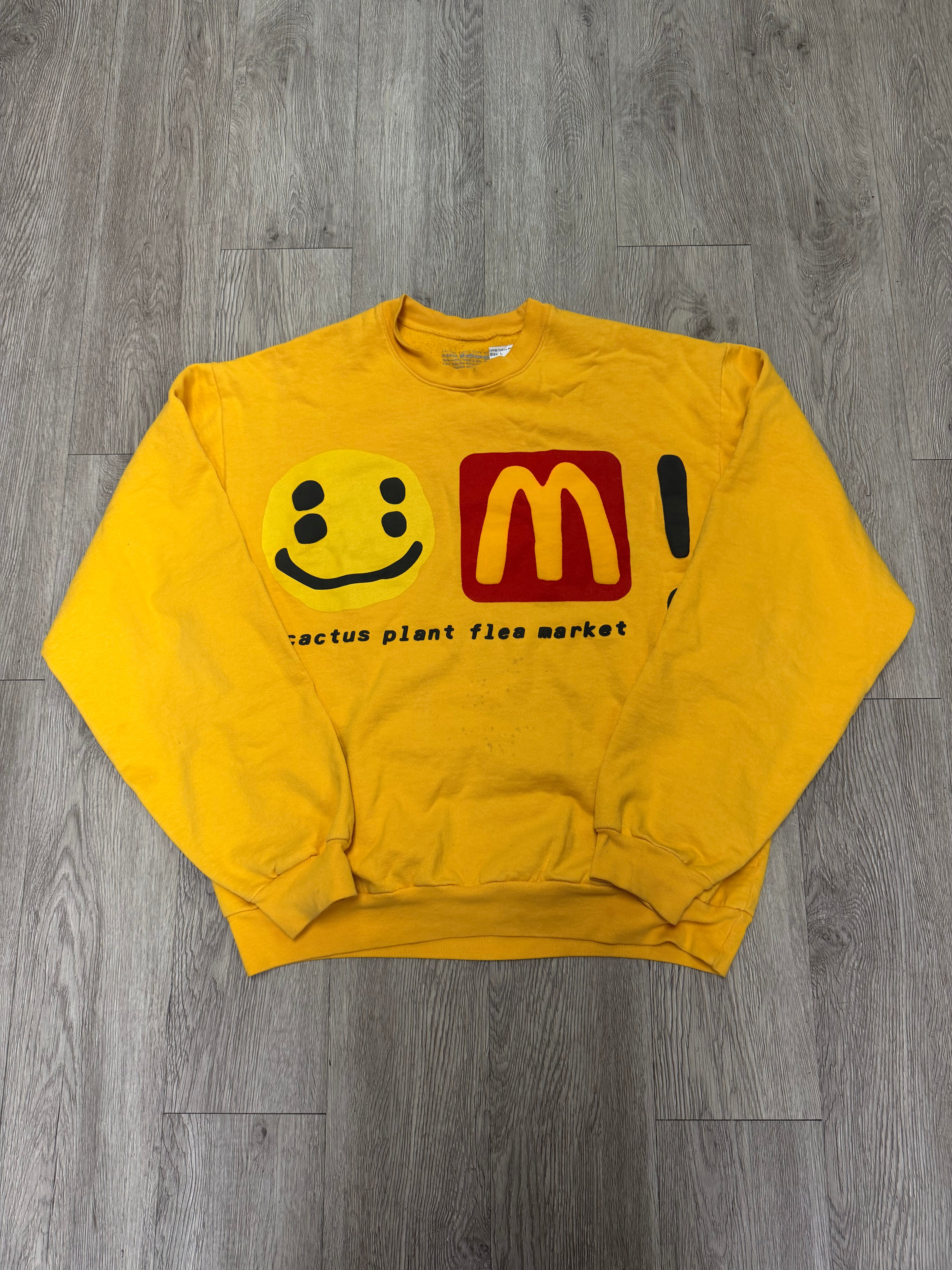 CPFM Yellow McDonalds Crewneck