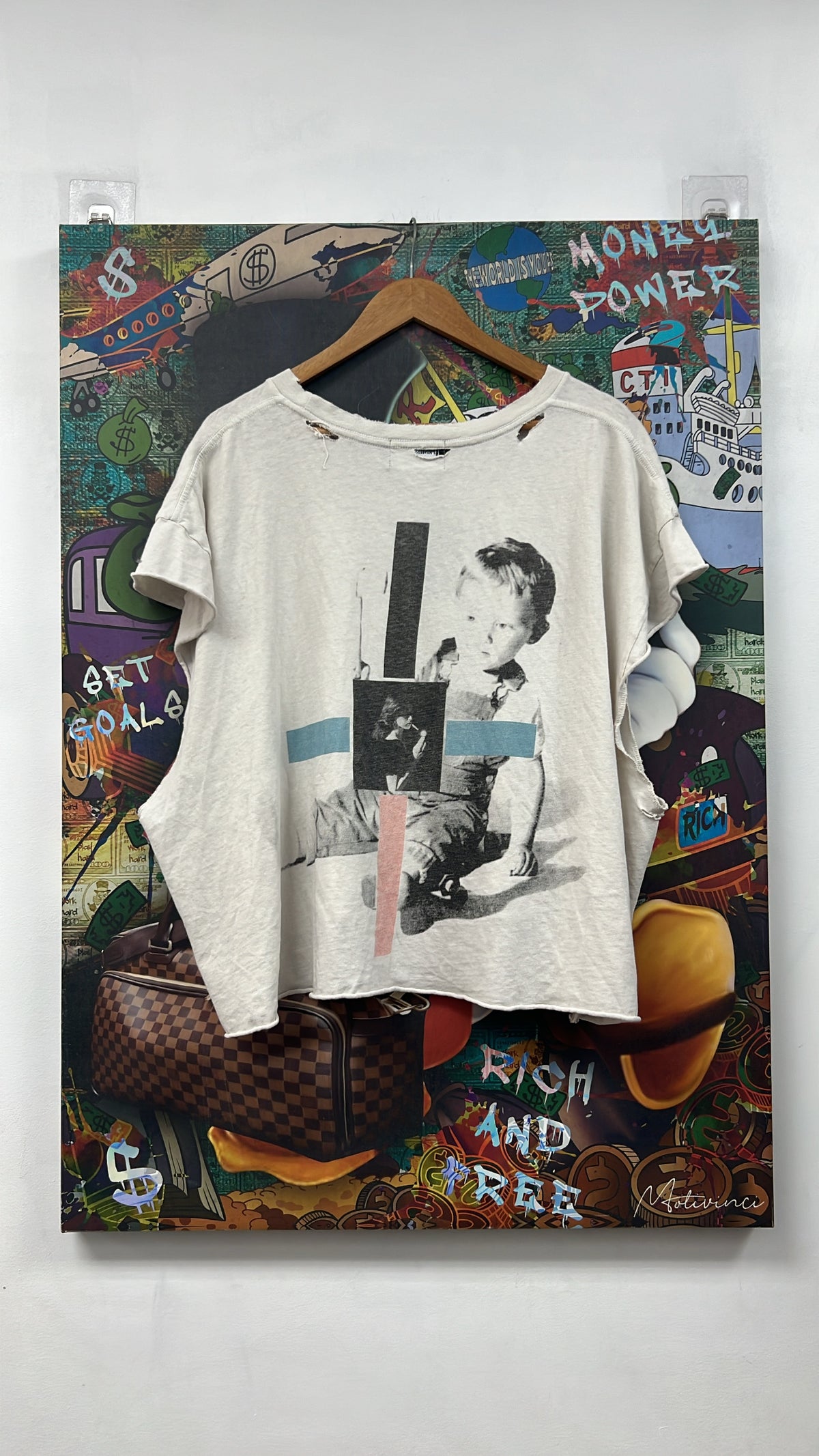ENFANTS RICHES DÉPRIMÉS White Garden Of Unborn Sleeveless Tee