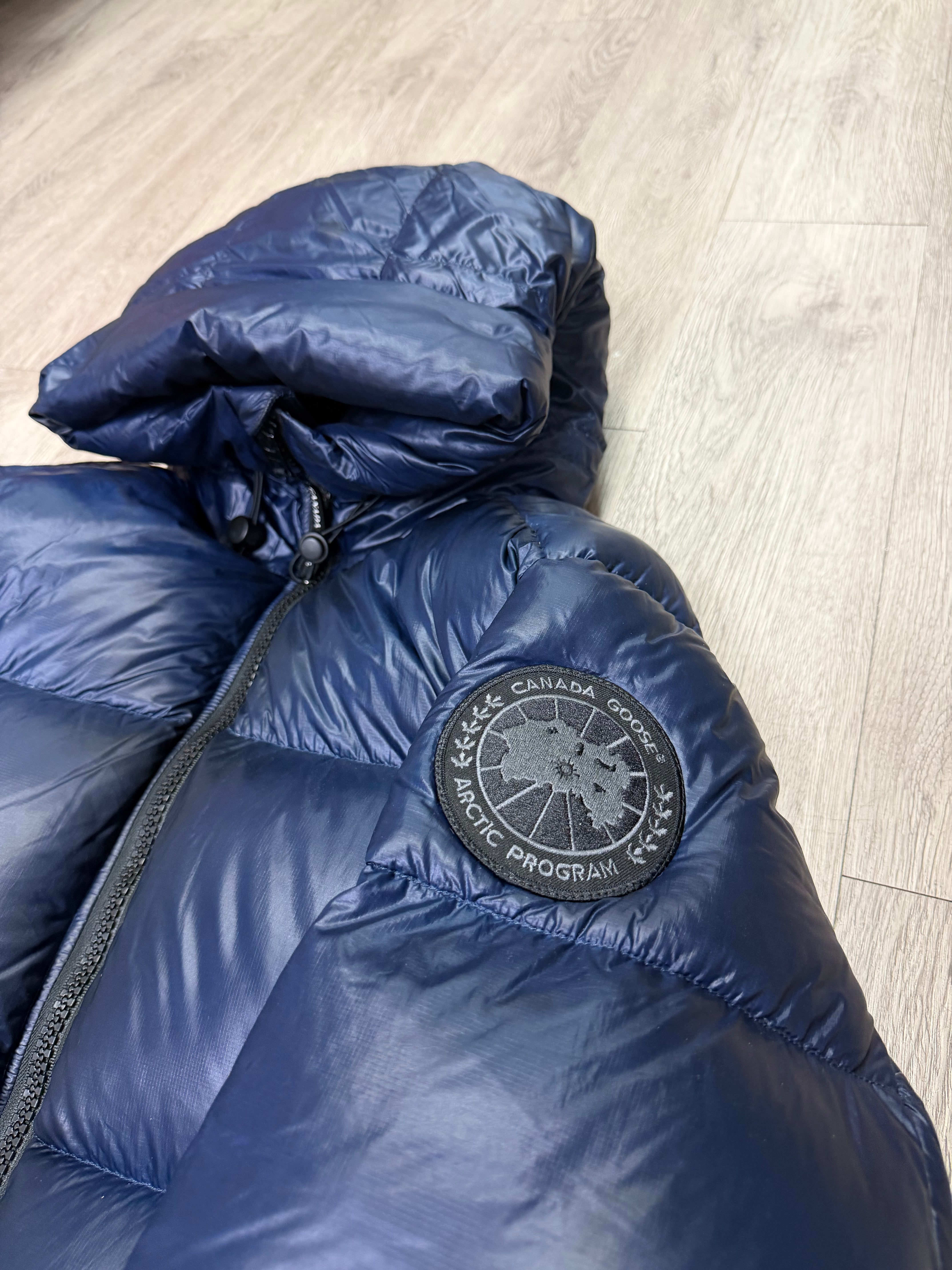Canada Goose Navy Blue Arctic Puffer Jacket