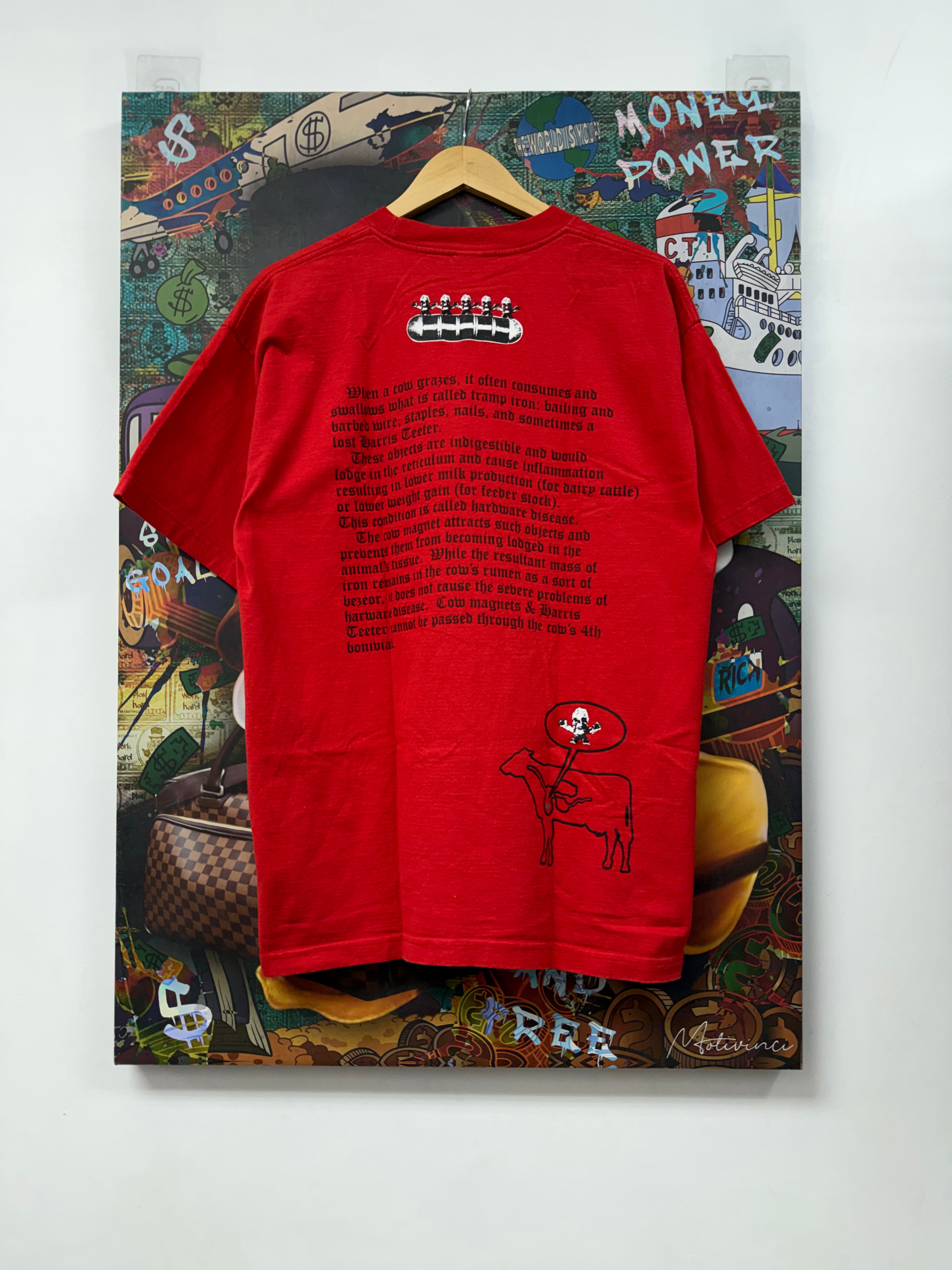 Chrome Hearts Red FOTI Tee