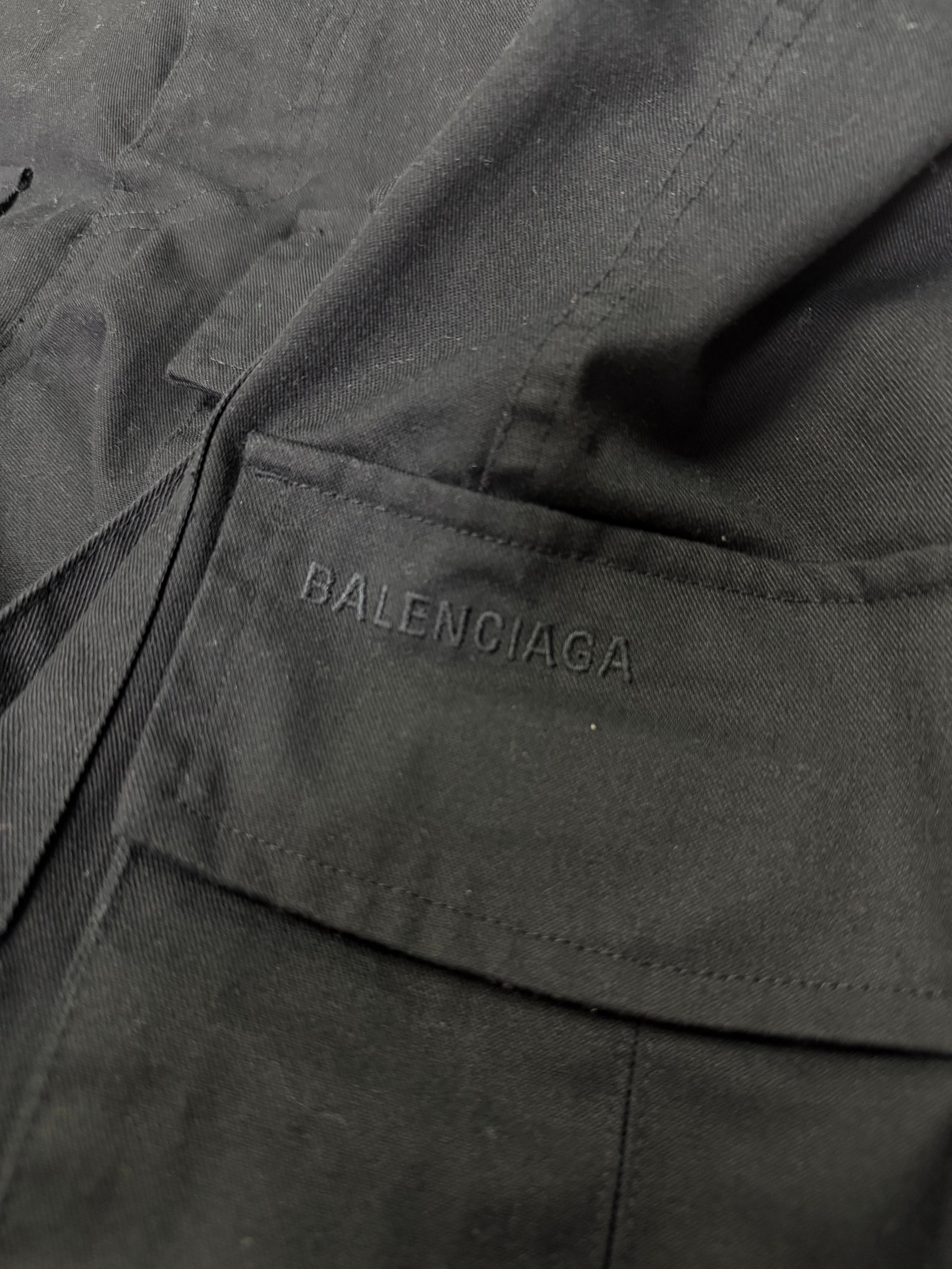 Balenciaga Black Cargo Pants
