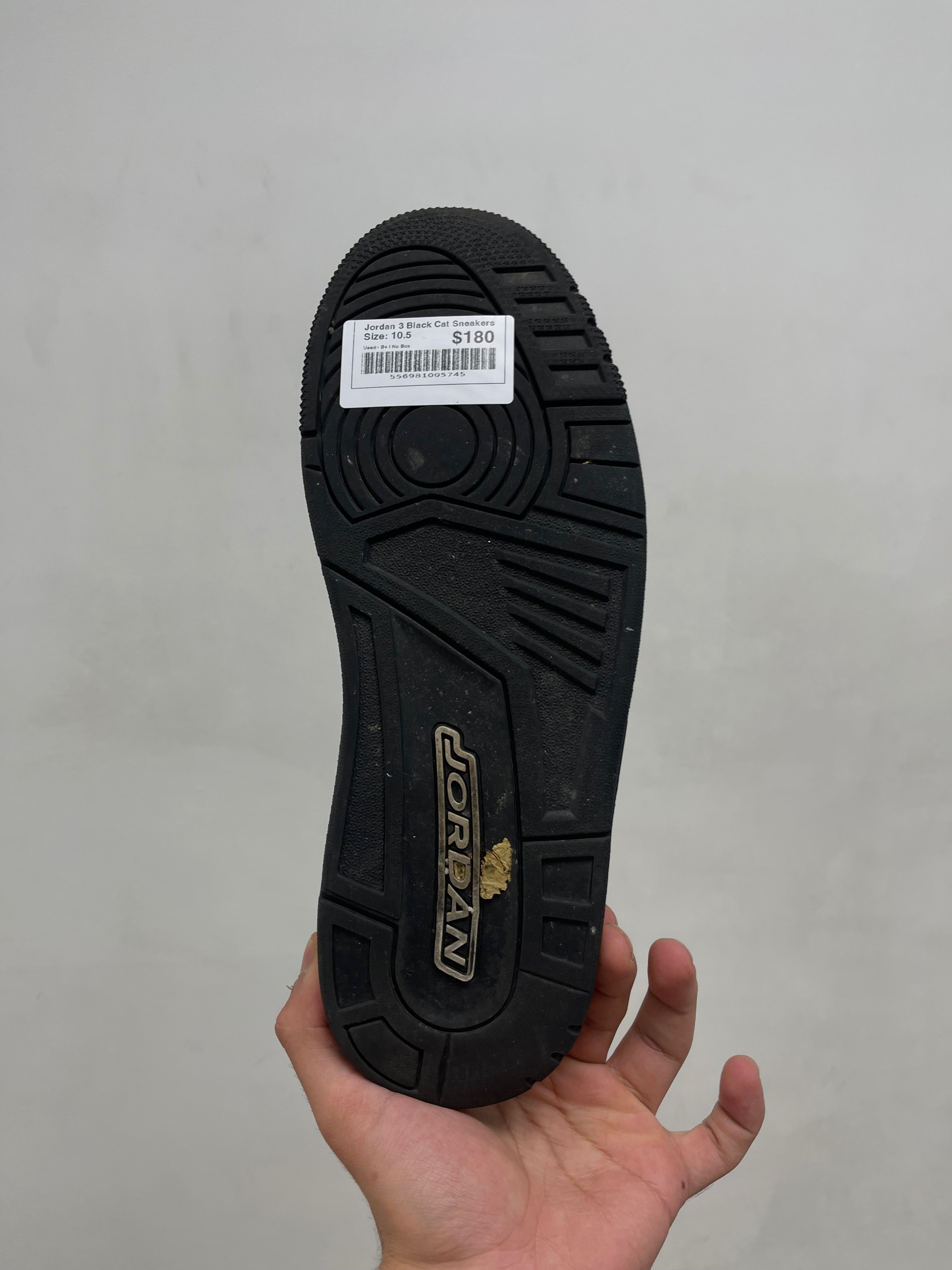 Jordan 3 Black Cat Sneakers