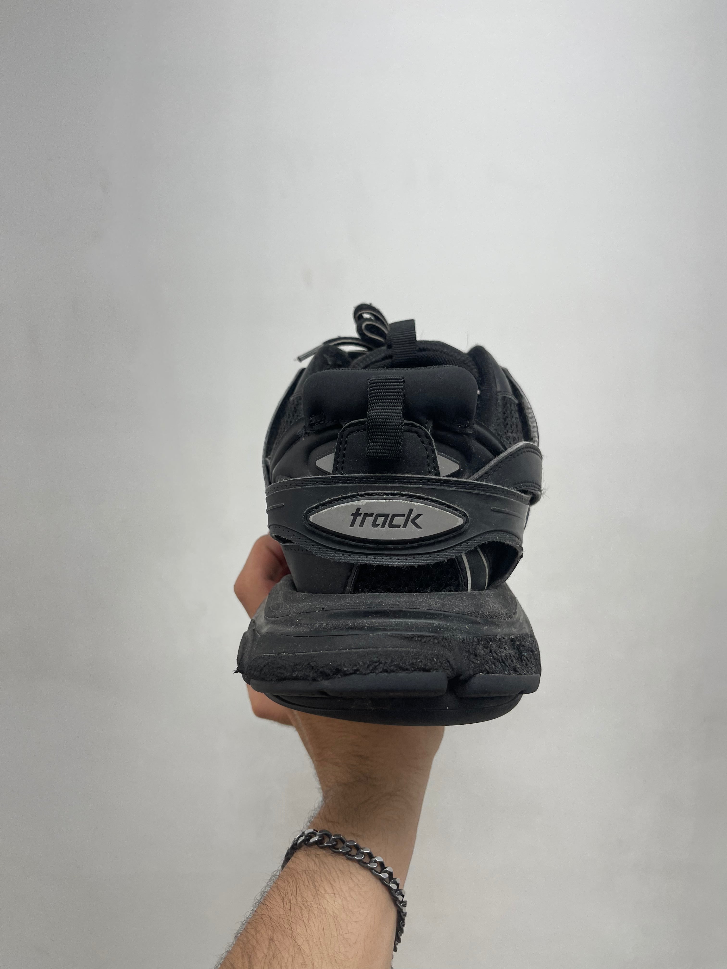 Balenciaga Black Track Sneakers