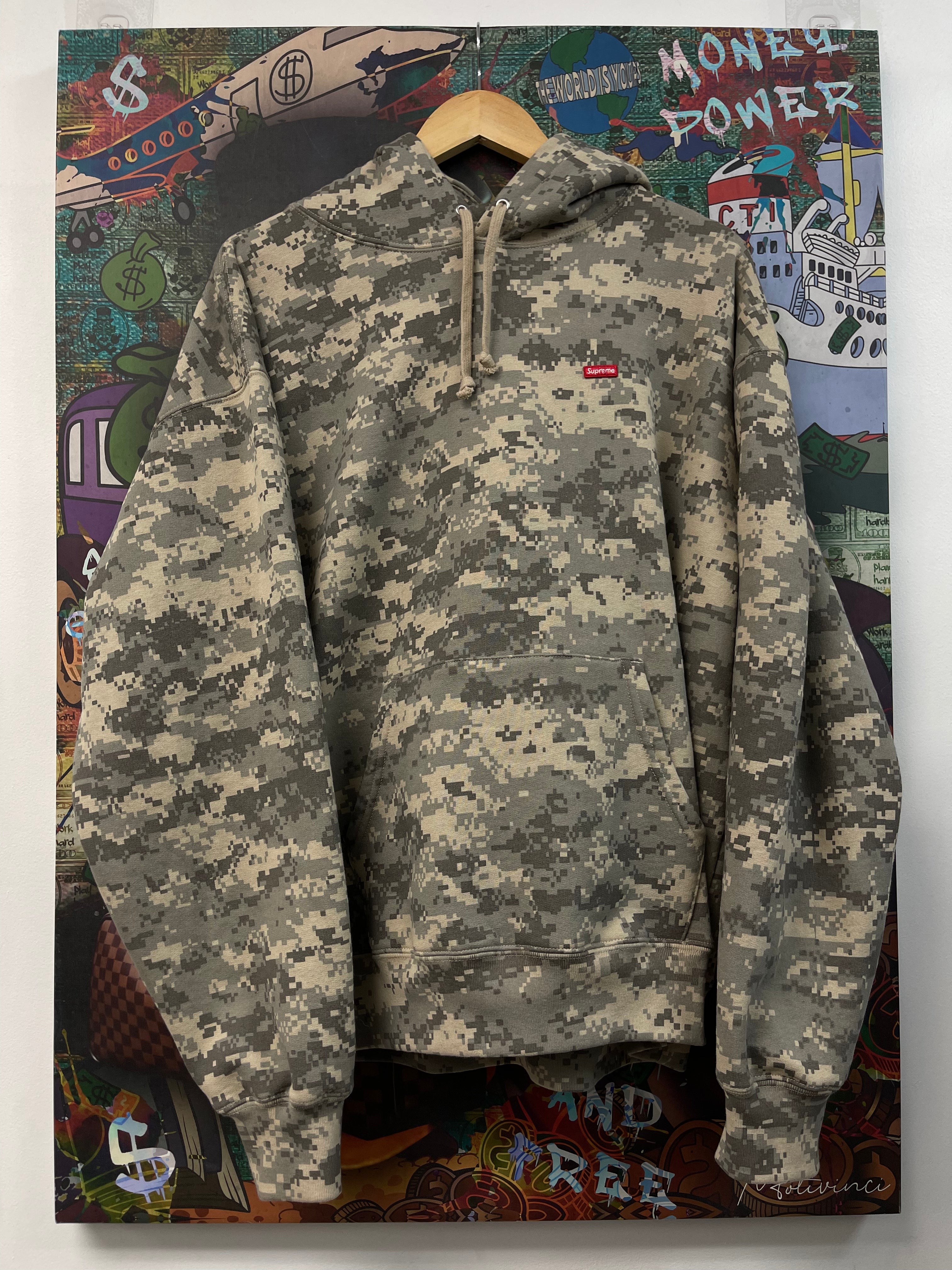 Supreme Digi Camo Small Box Logo Hoodie