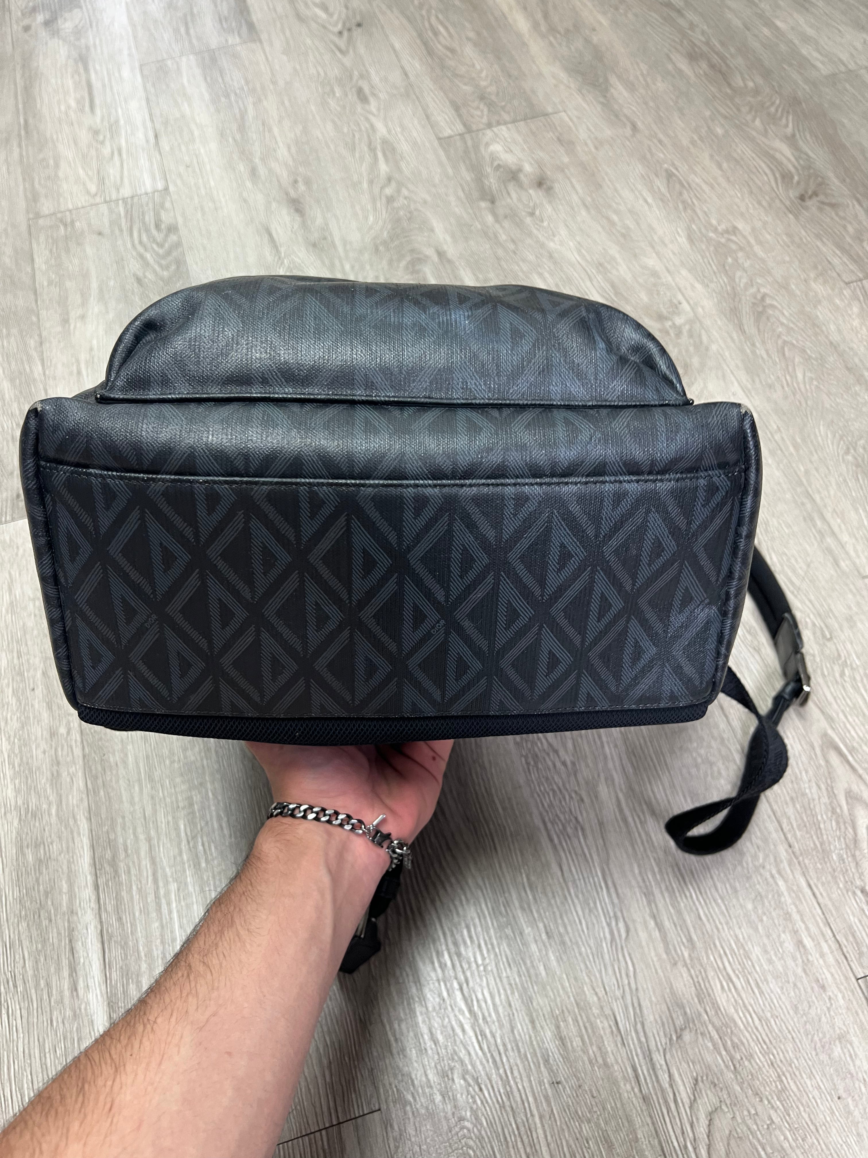 Dior Black CD Monogram Backpack