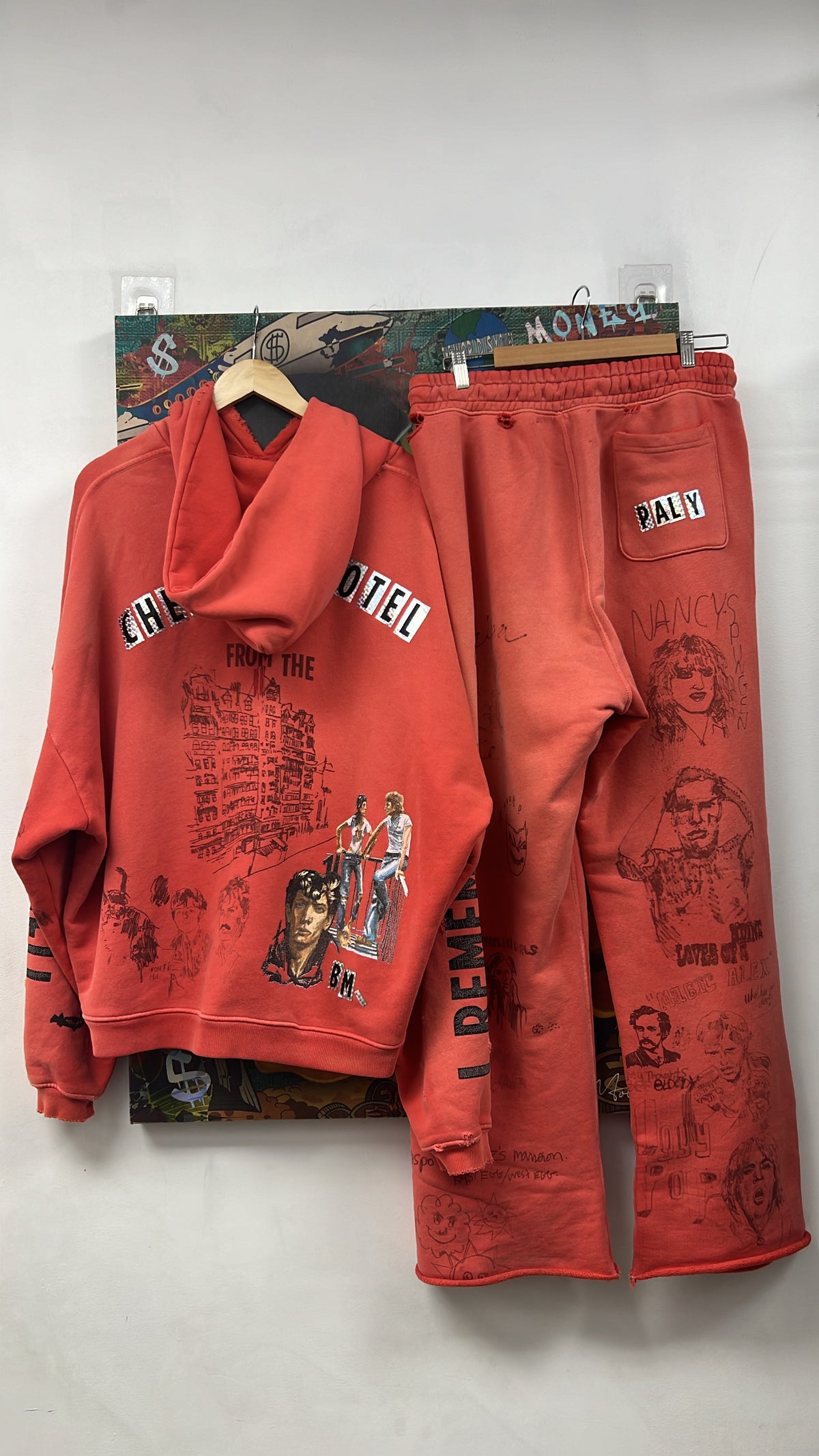 Paly Red Chelsea Hotel (M/L) Sweatsuit
