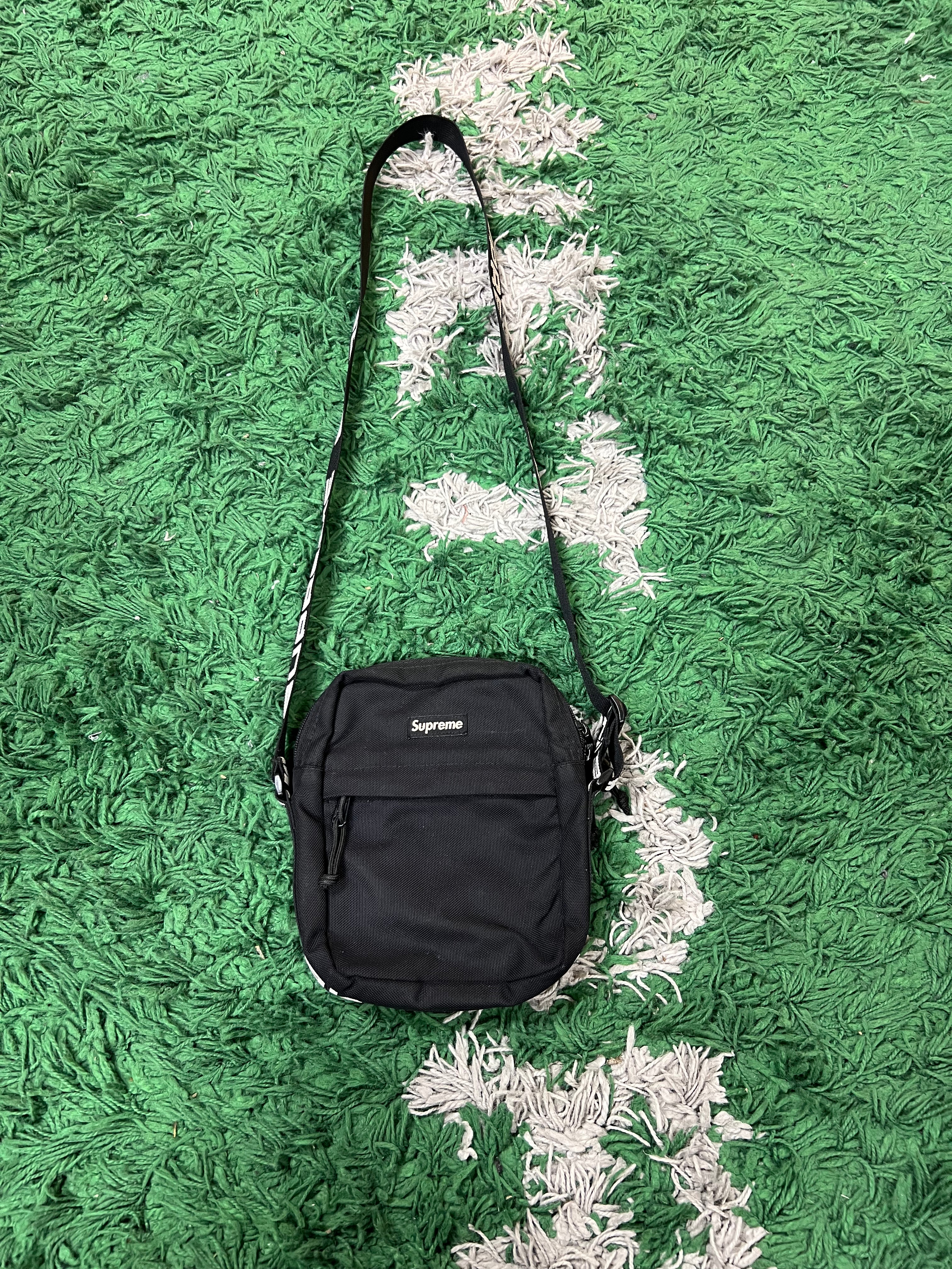 Supreme Black SS18 Side Bag