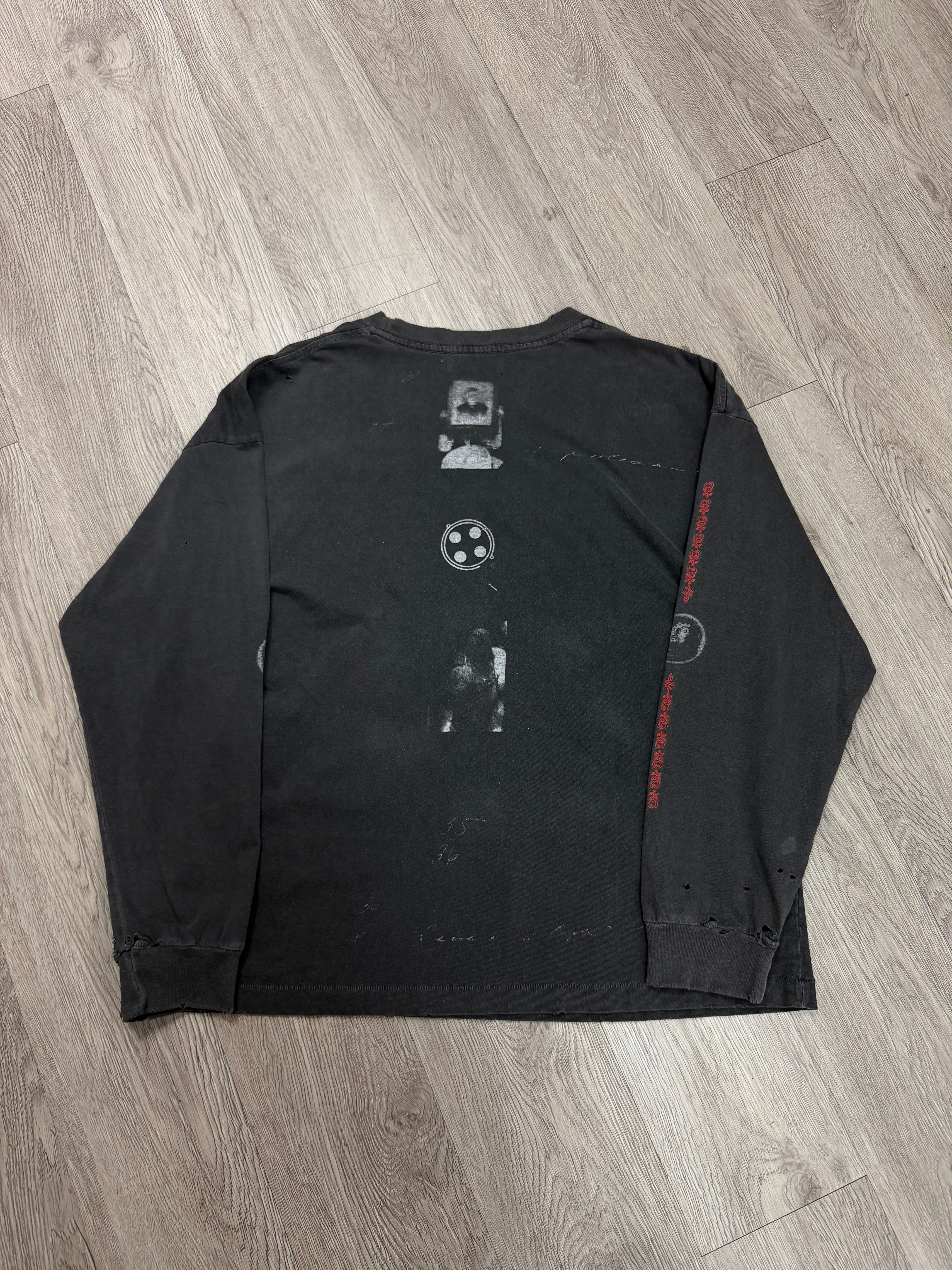 ENFANTS RICHES DÉPRIMÉS Black Bathroom LS Tee