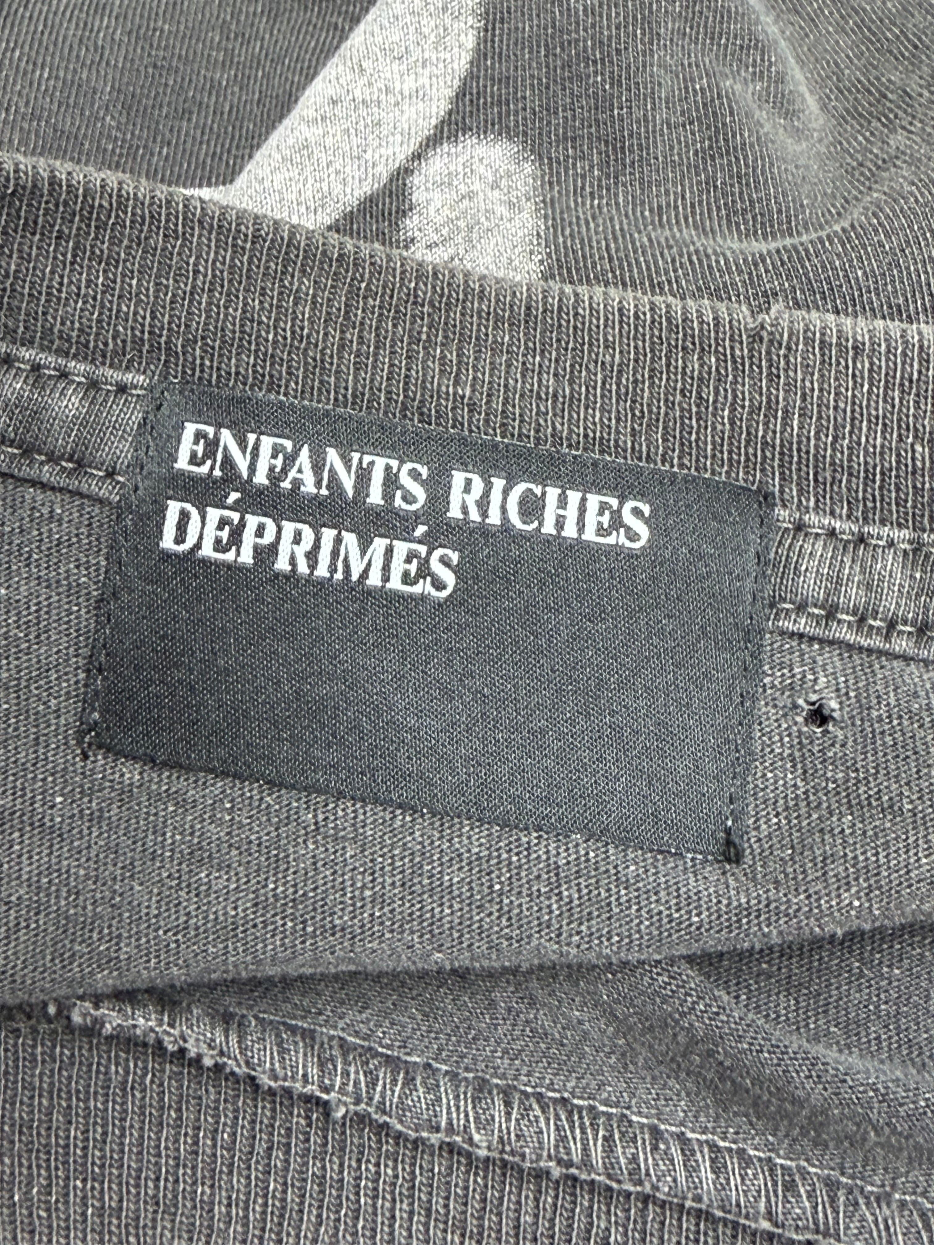 ENFANTS RICHES DÉPRIMÉS Black Bathroom LS Tee