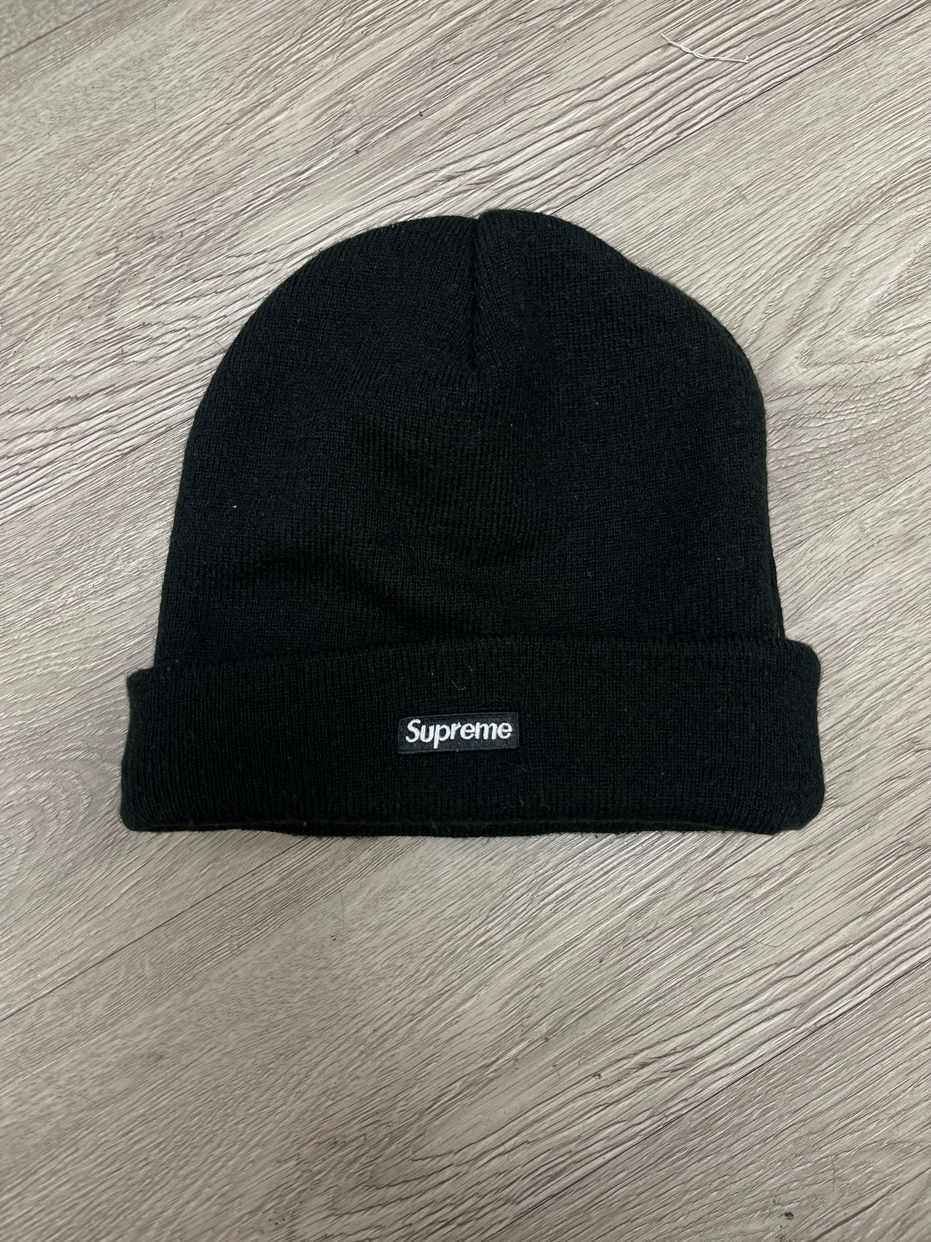 Supreme Black Old English Beanie