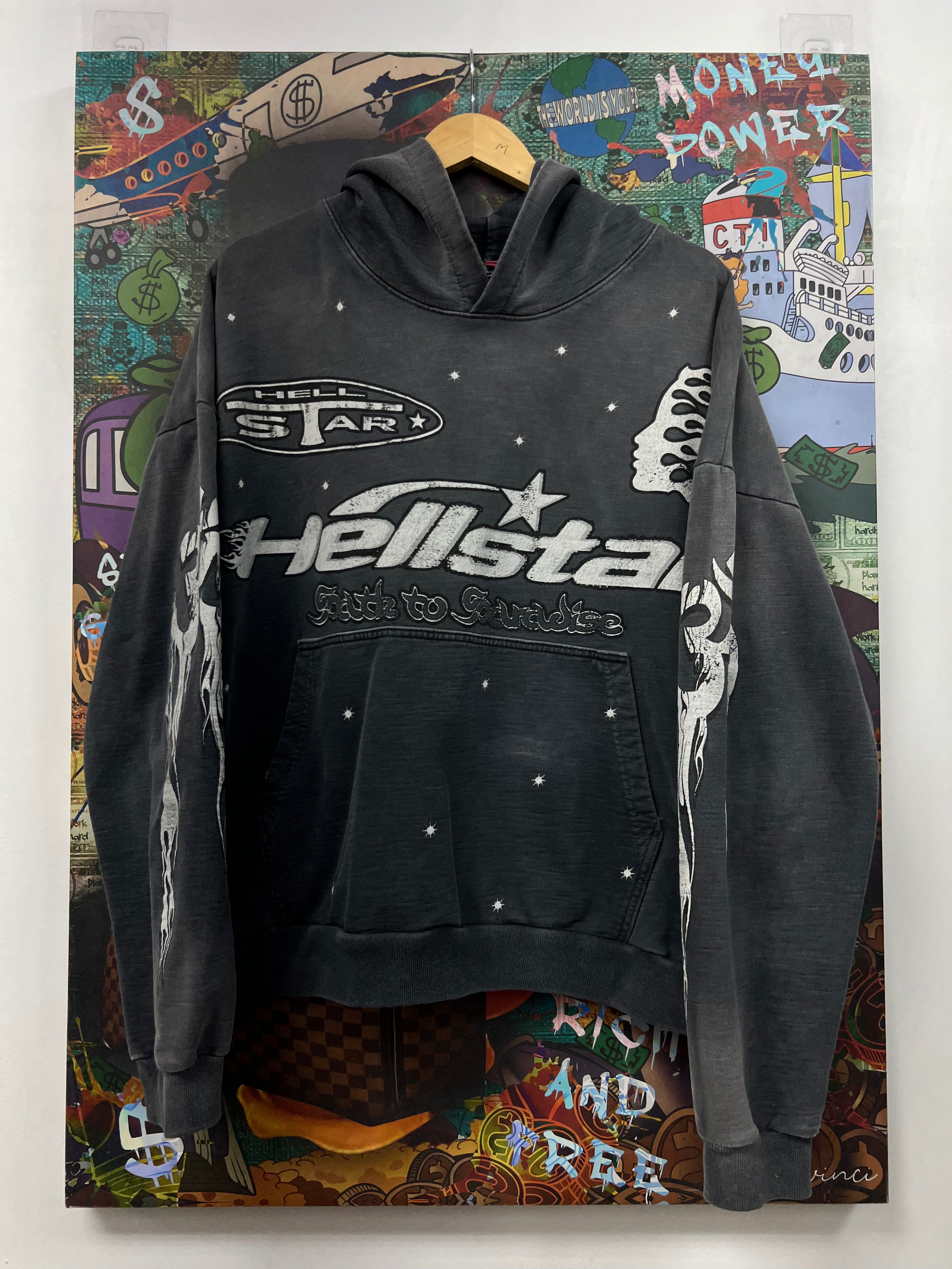 Hellstar Black Racer Hoodie