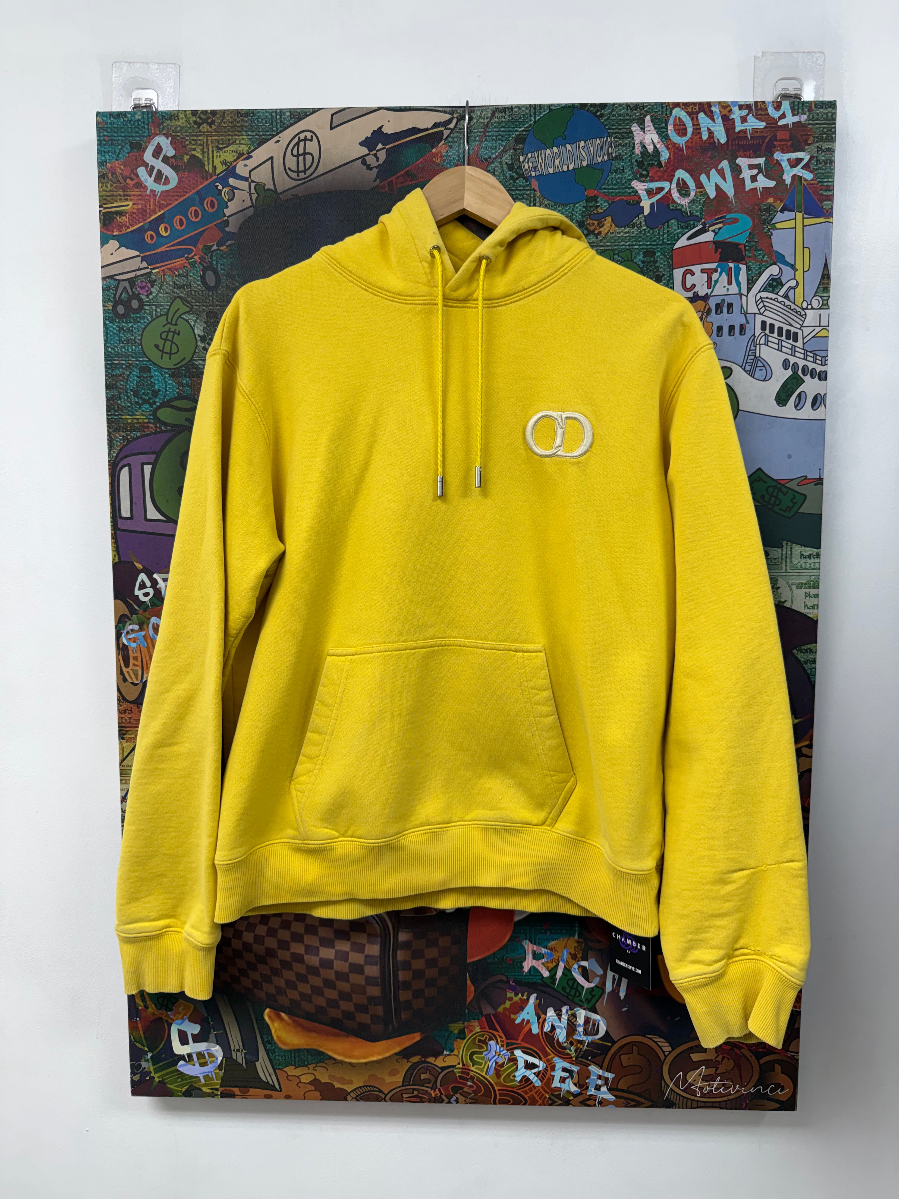 Dior Yellow CD Icon Hoodie