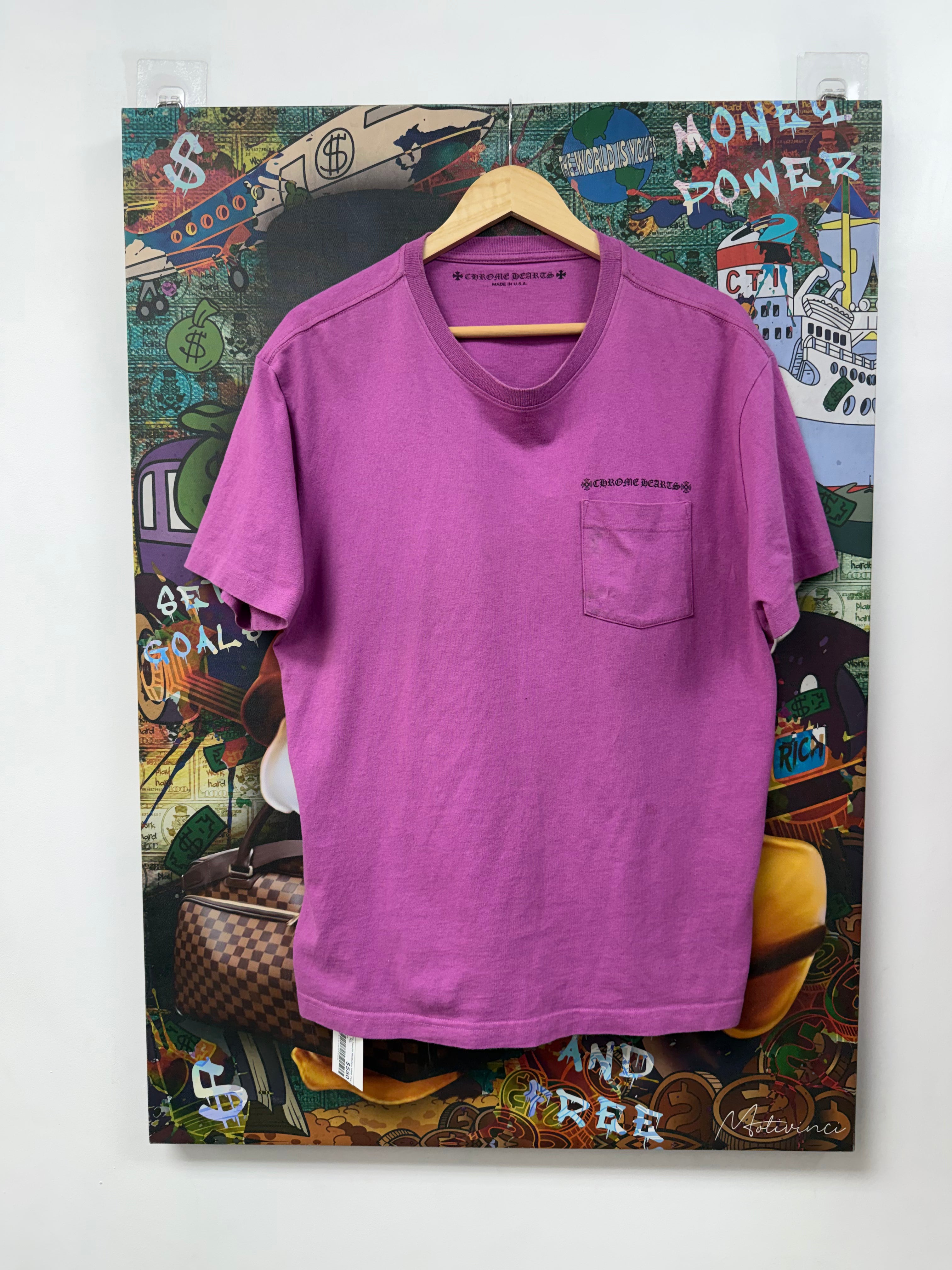 Chrome Hearts Matty Boy Purple Web Tee