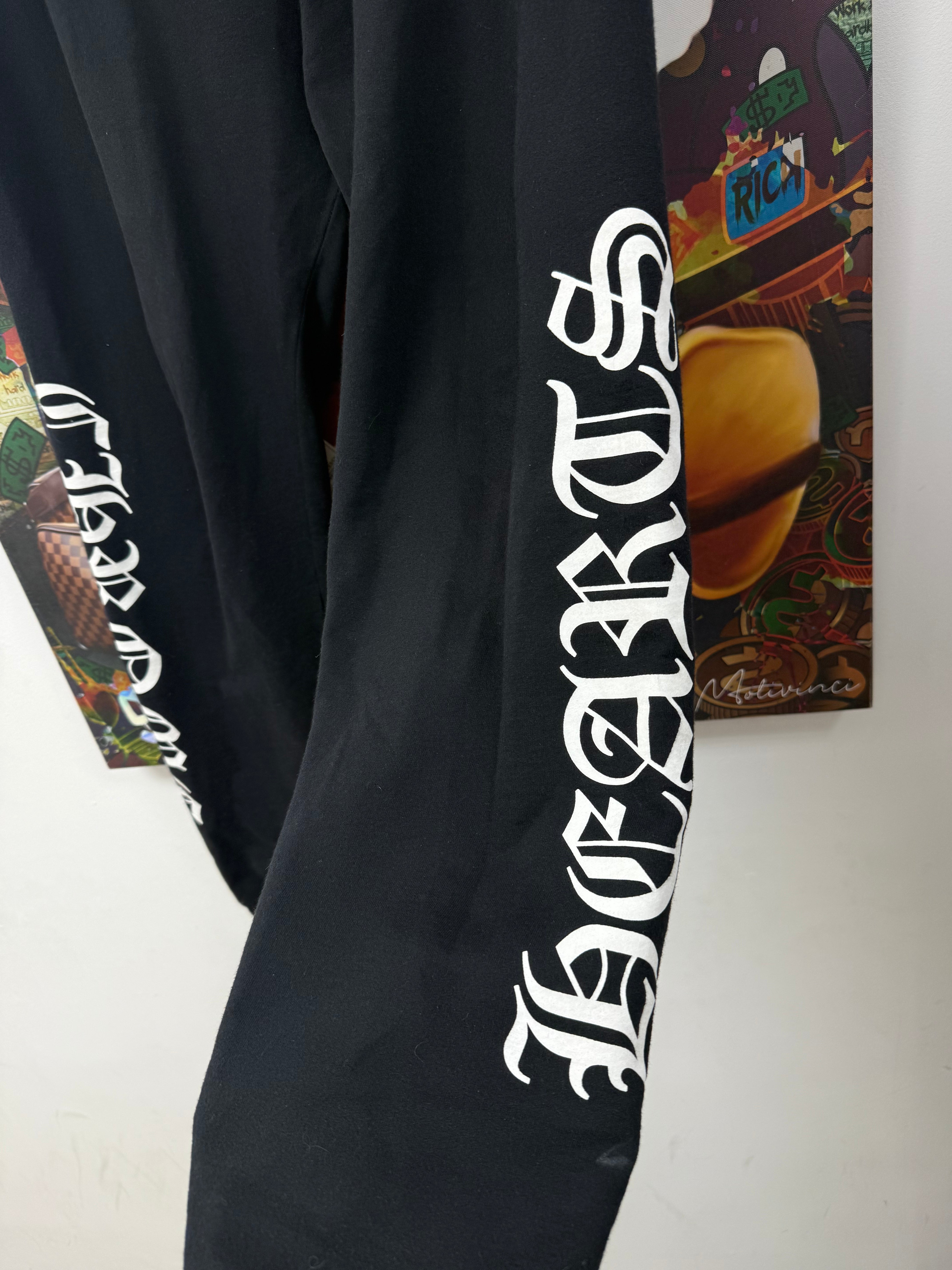 Chrome Hearts Black Horseshoe Sweatpants