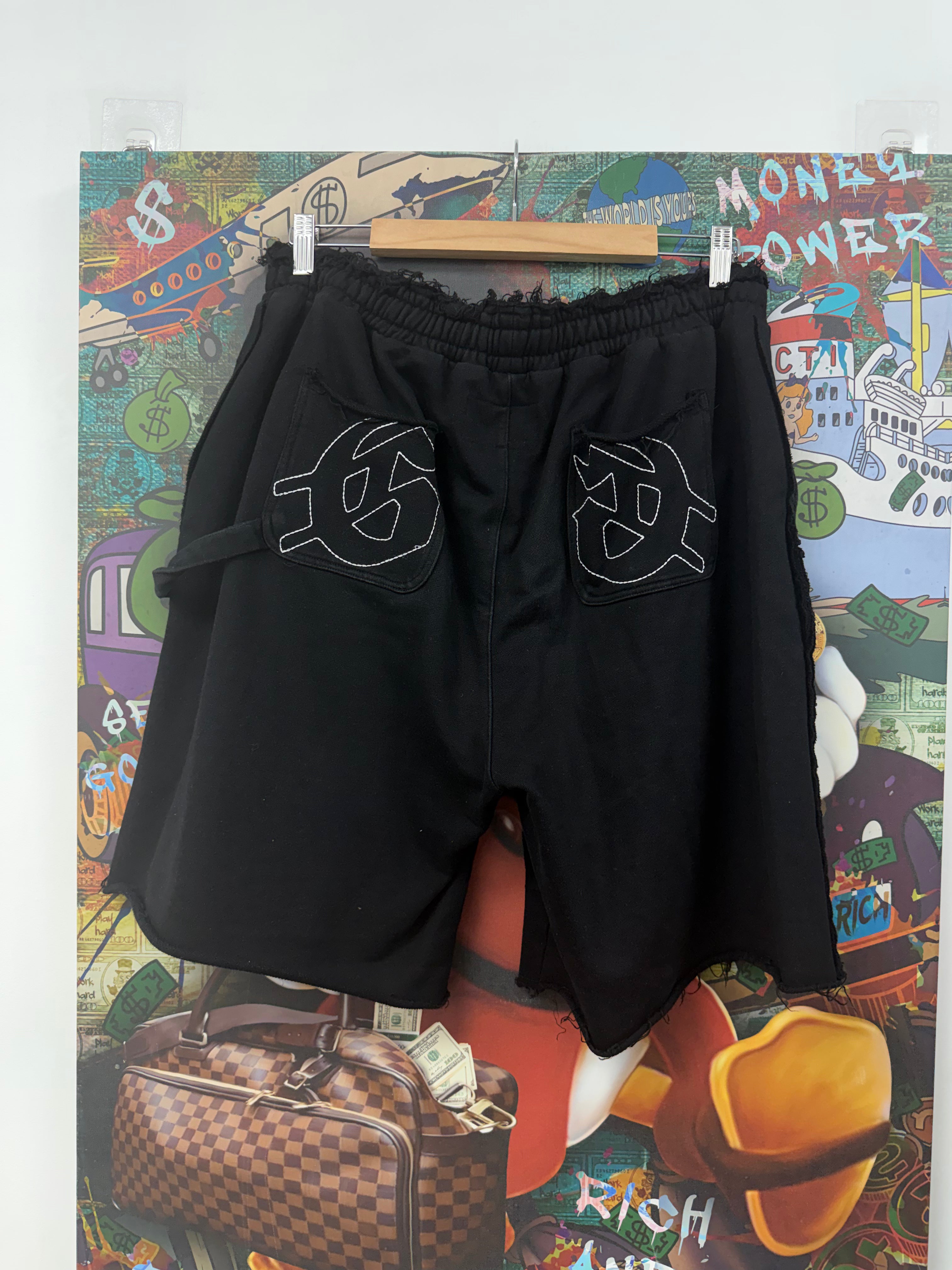 Godspeed Black Flat Carpenter Shorts