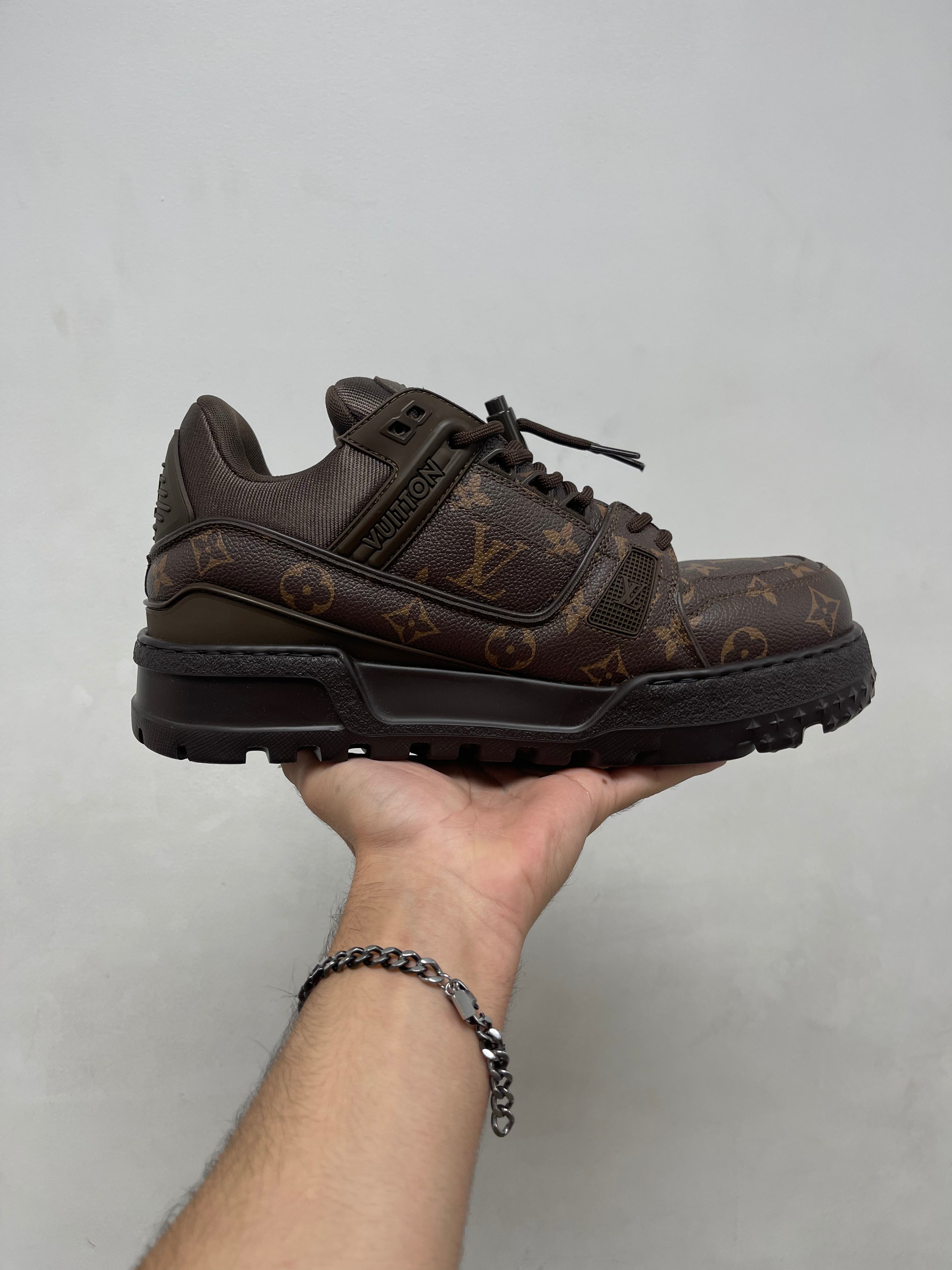 Louis Vuitton Brown Monogram Maxi Sneakers