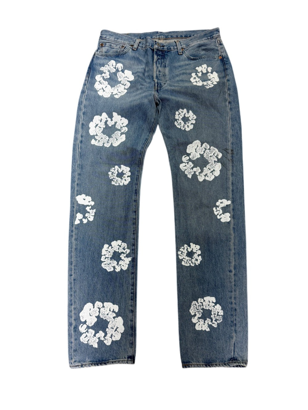 Denim Tears Cotton Wreath Light Wash Jeans
