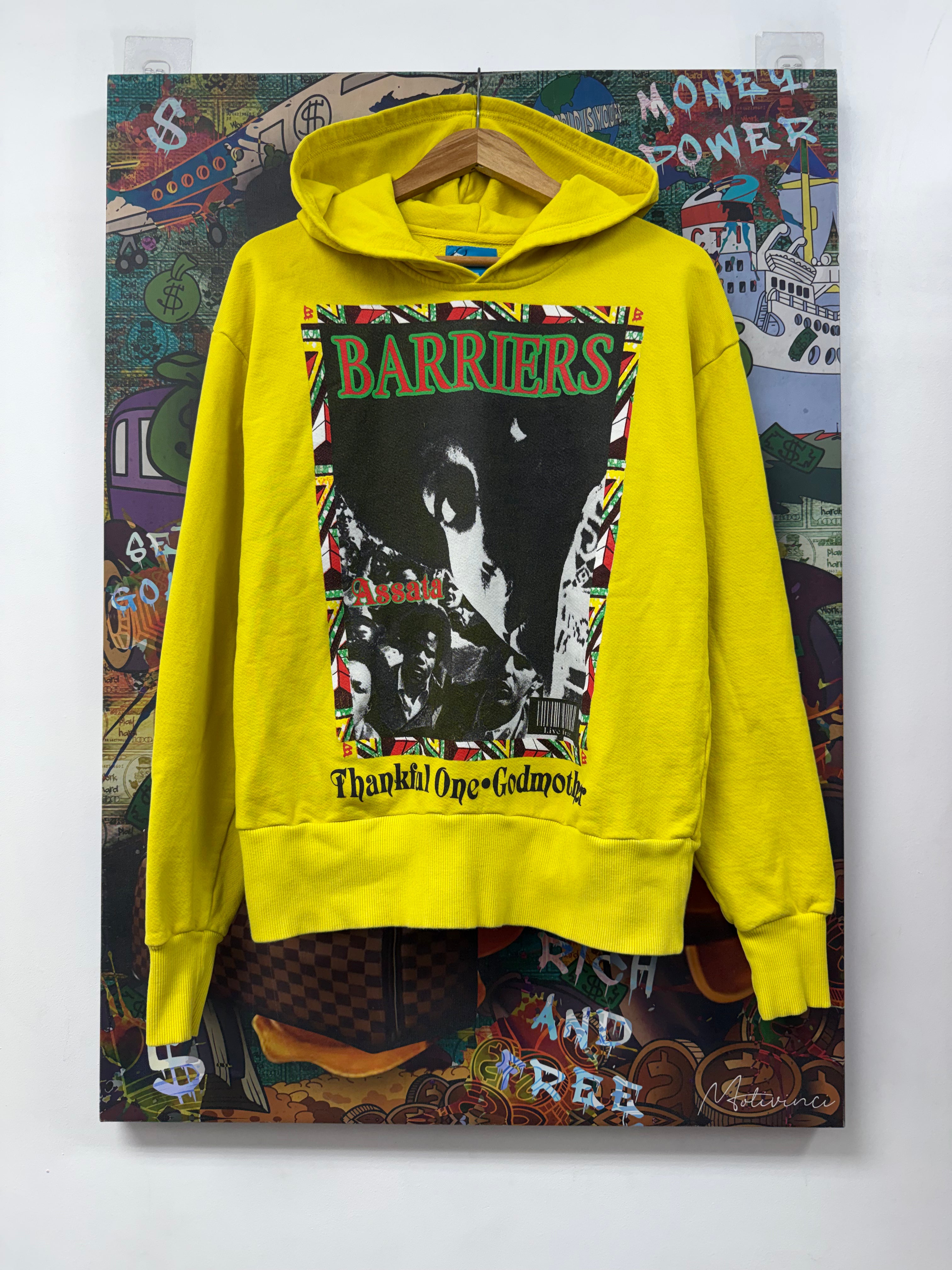 Barriers Yellow Assata Hoodie