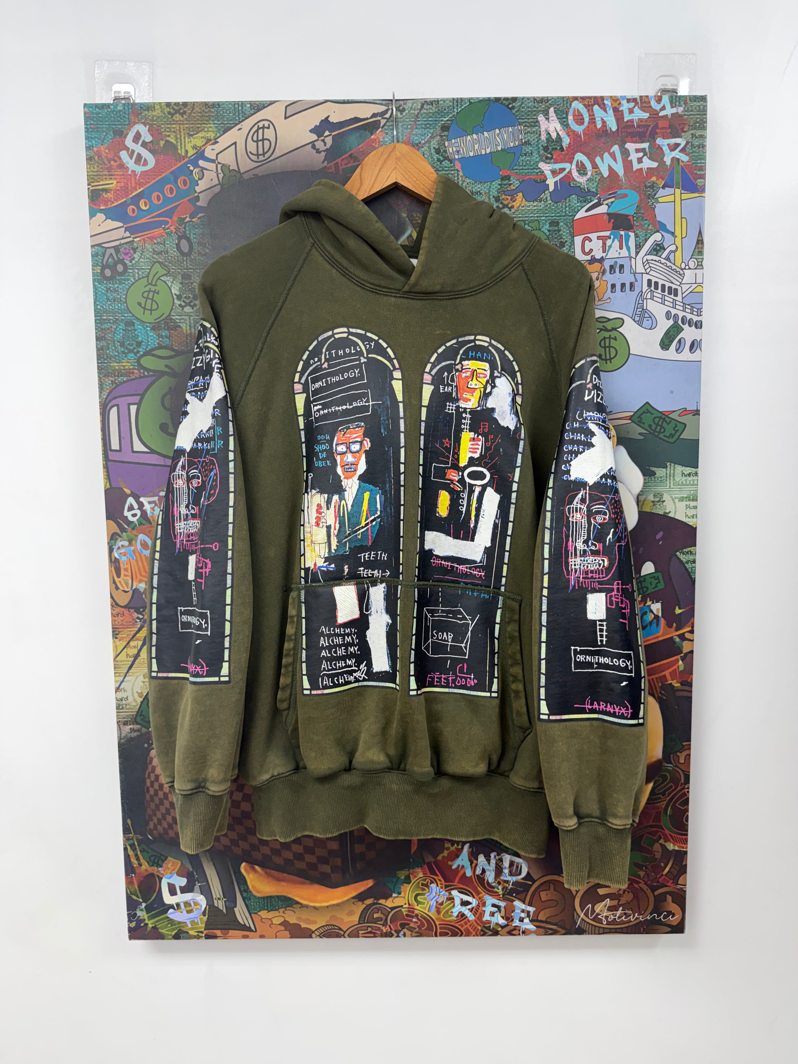 Who Decides War H&M Green Hoodie