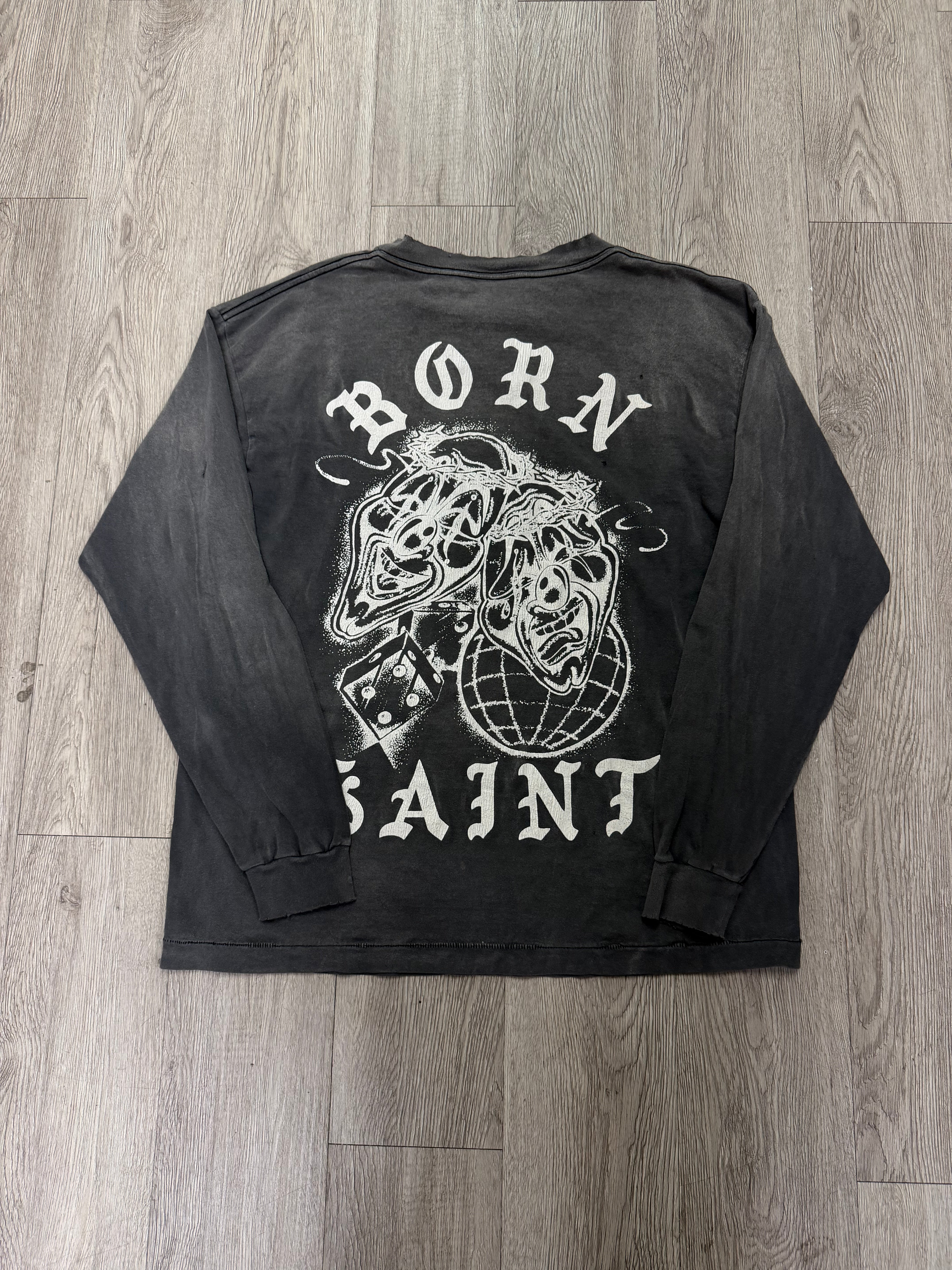 Saint Michael Grey World Wide Born Saint Long Sleeve
