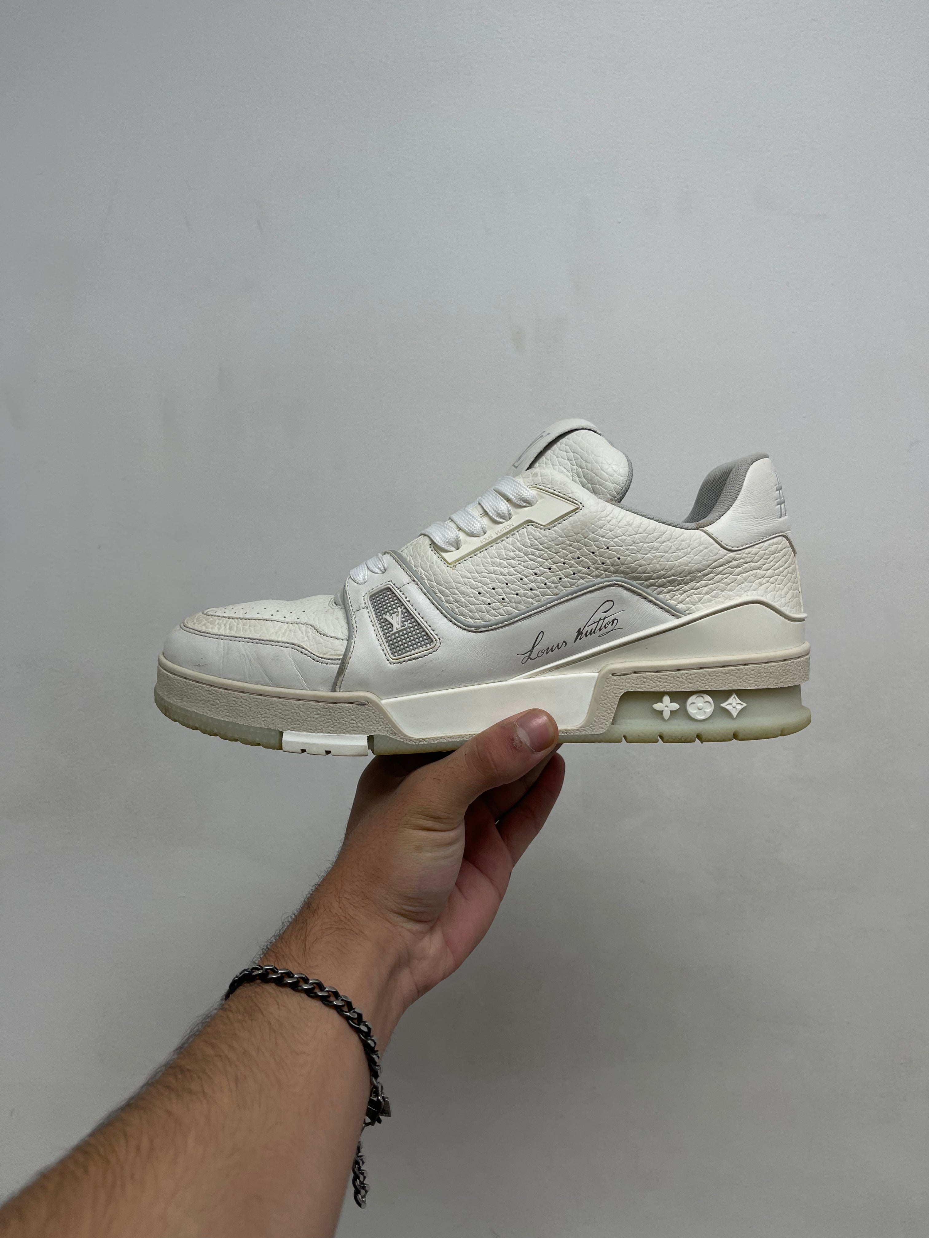 Louis Vuitton White #54 Trainer Sneakers