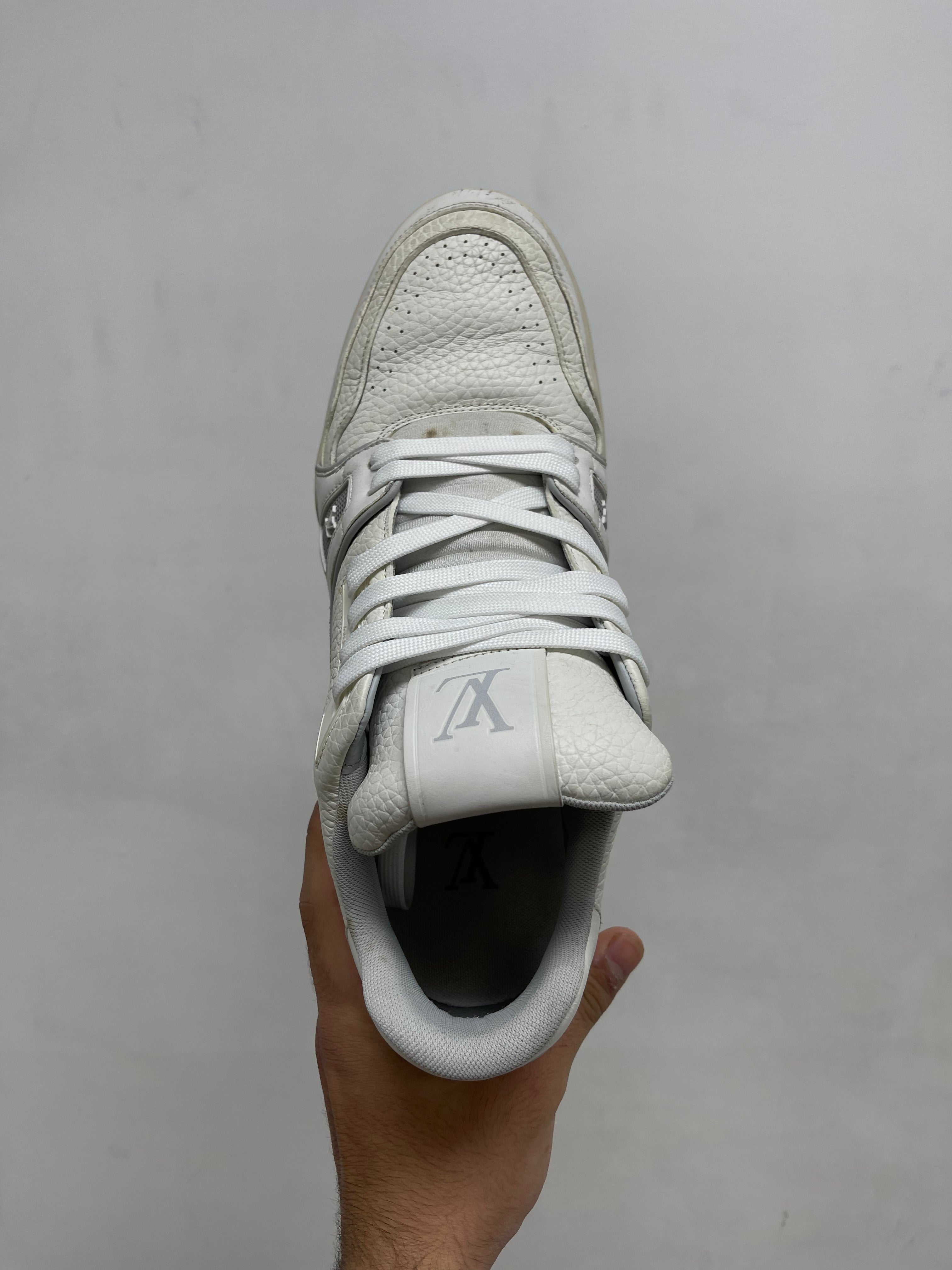 Louis Vuitton White #54 Trainer Sneakers