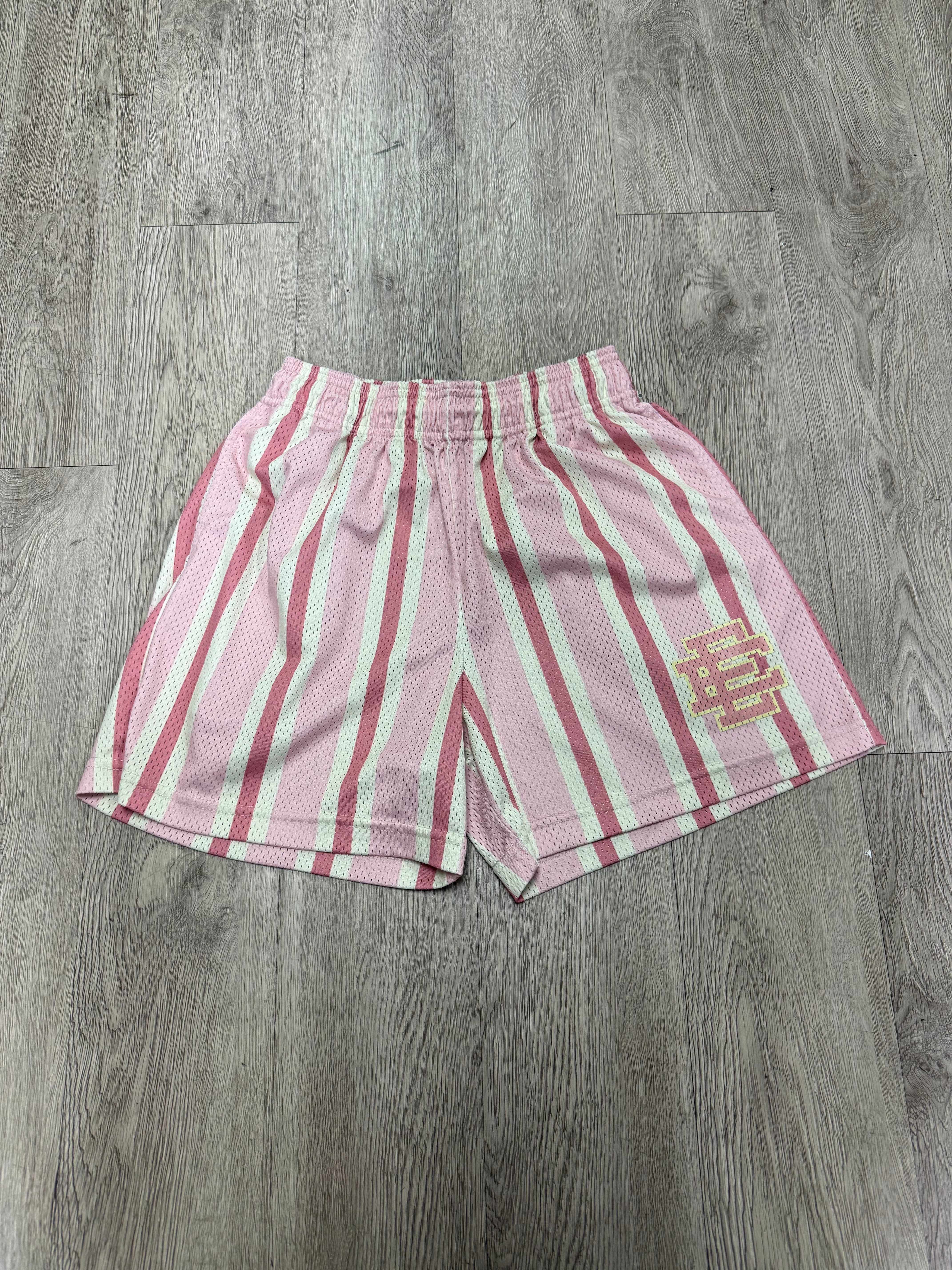 Eric Emanuel Pink Cream Shorts