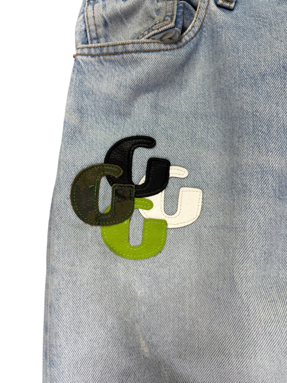 Gallery Dept G-Patch Slime Light Wash Jeans