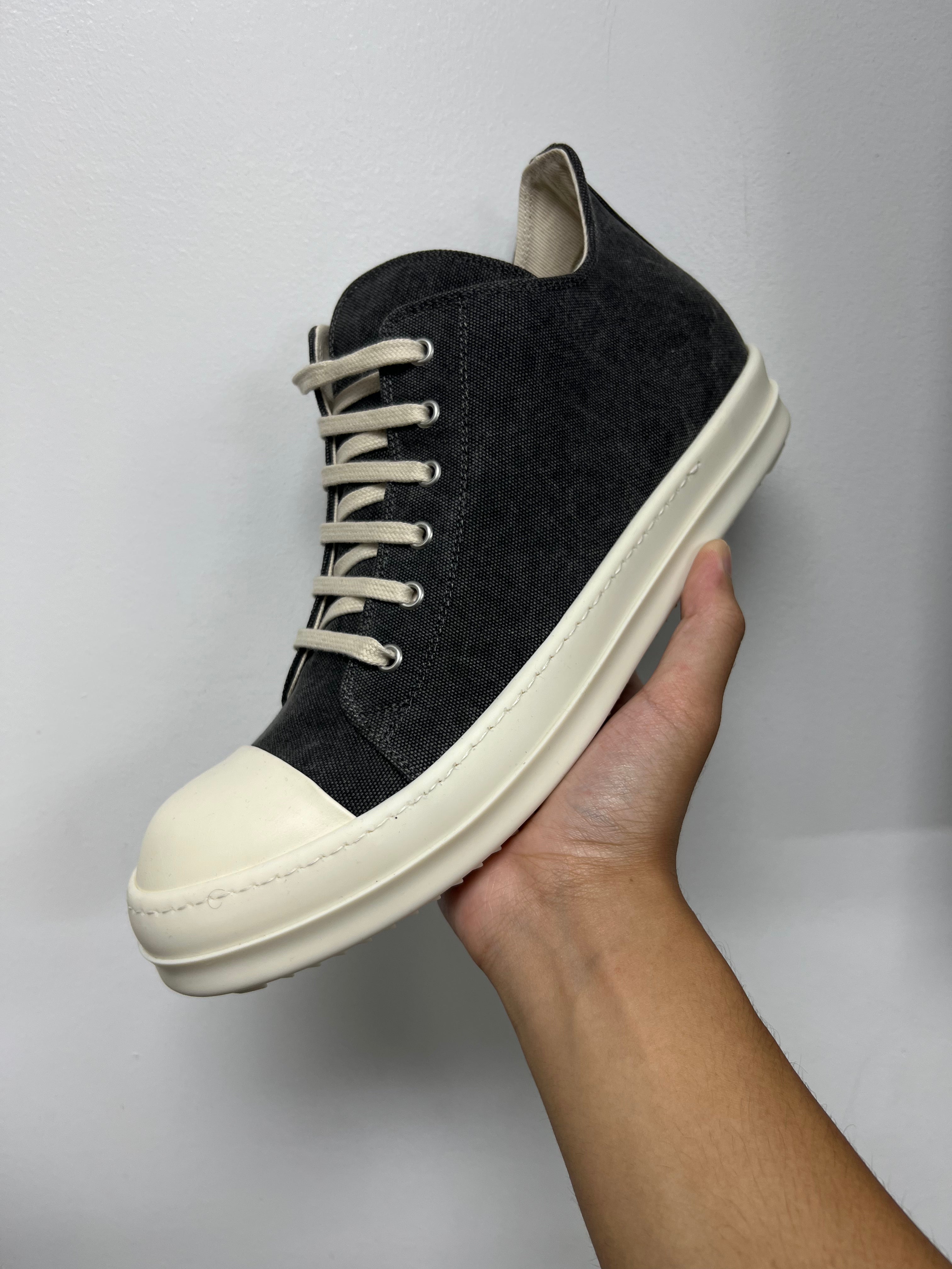 Rick Owens Grave & Milk 'DRKSHDW' Ramone Low Sneakers