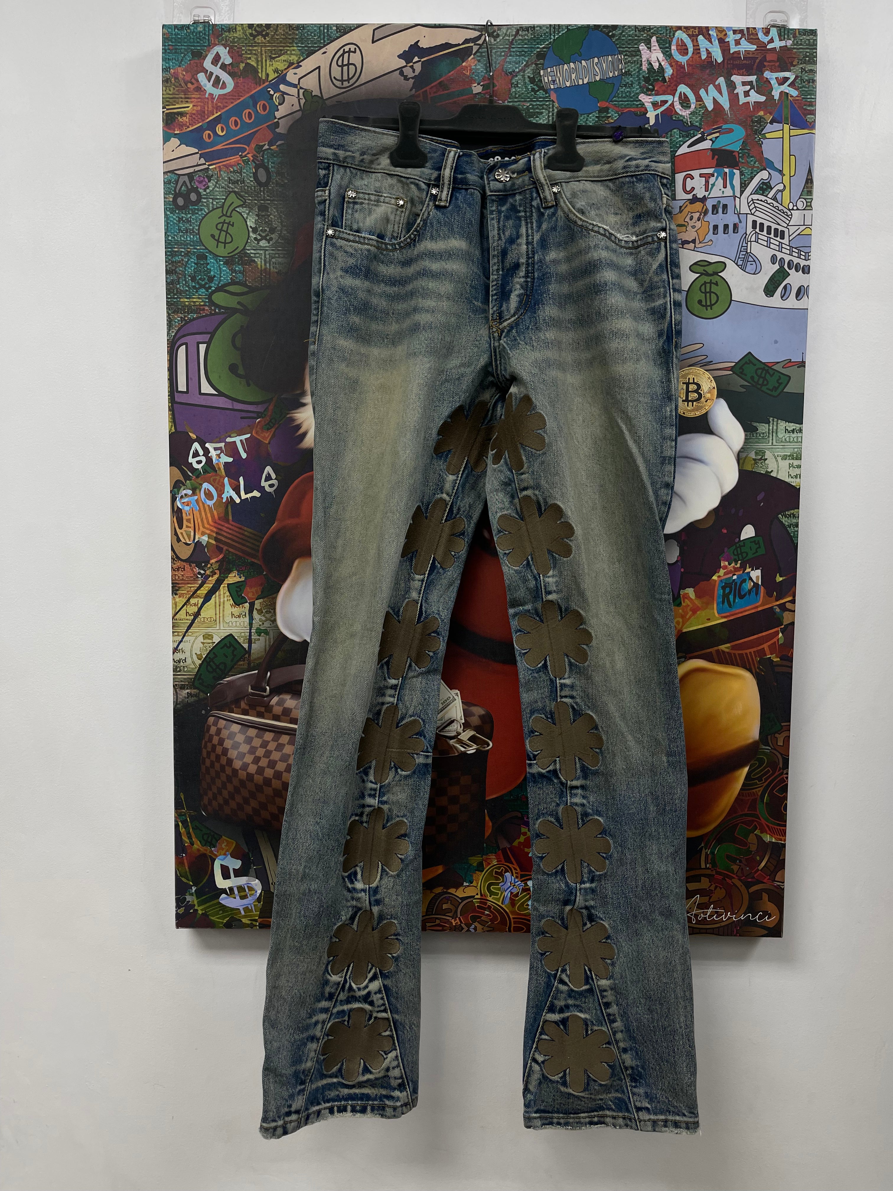 LOST SHDWS Dirty Graphite Jeans