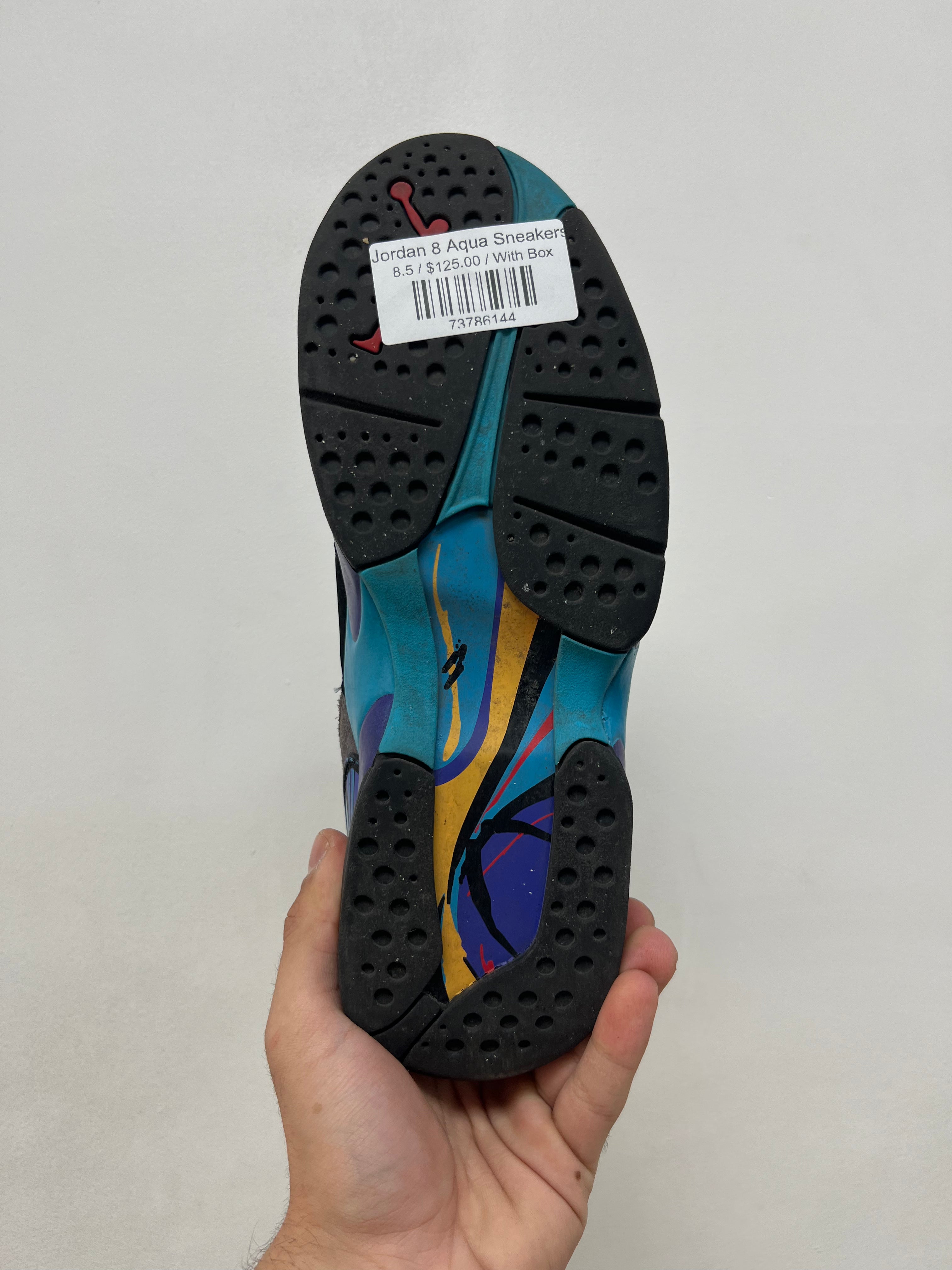 Jordan 8 Aqua Sneakers