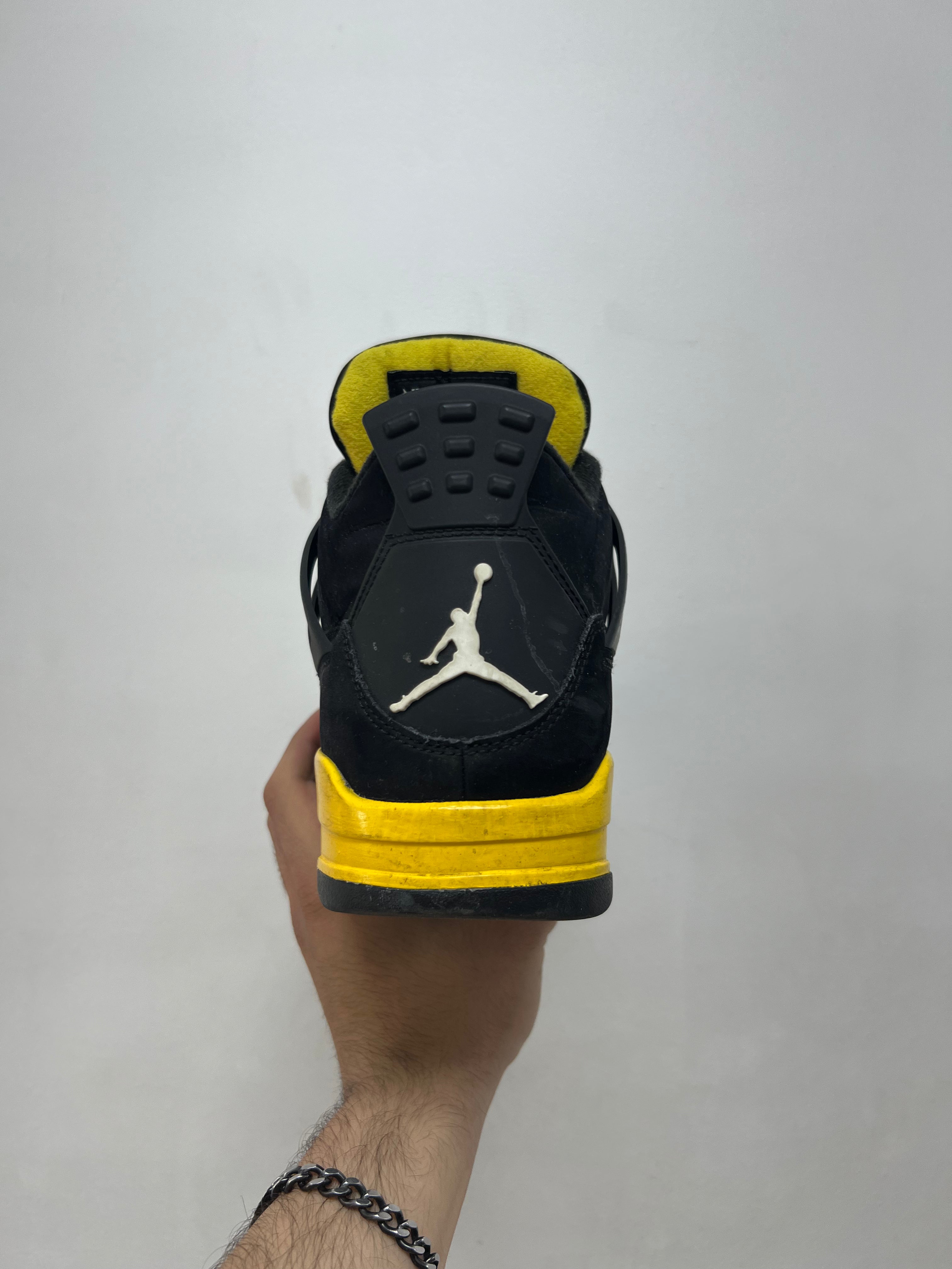 Jordan 4 Yellow Thunder Sneakers