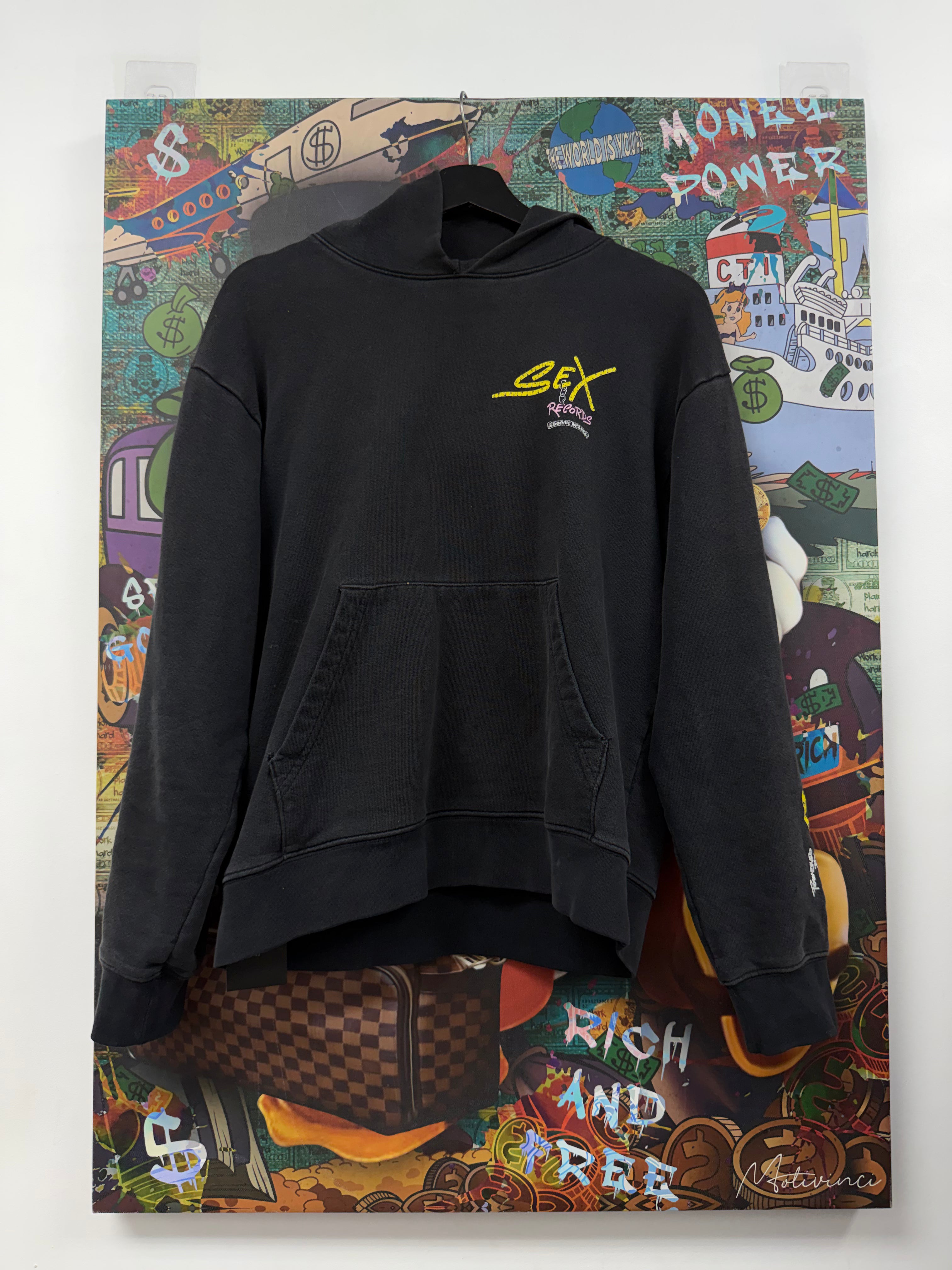 Chrome Hearts Matty Boy Black Sex Records Hoodie