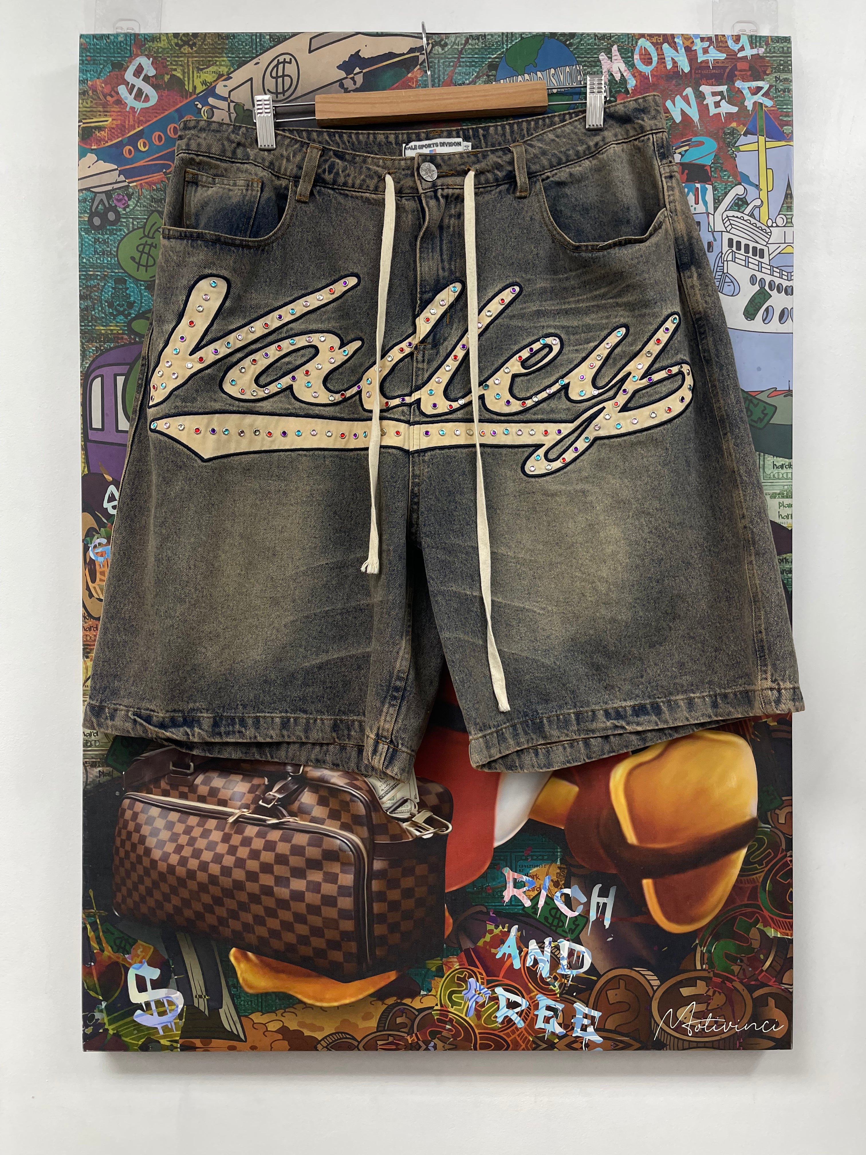 Vale Skittles Jean Shorts