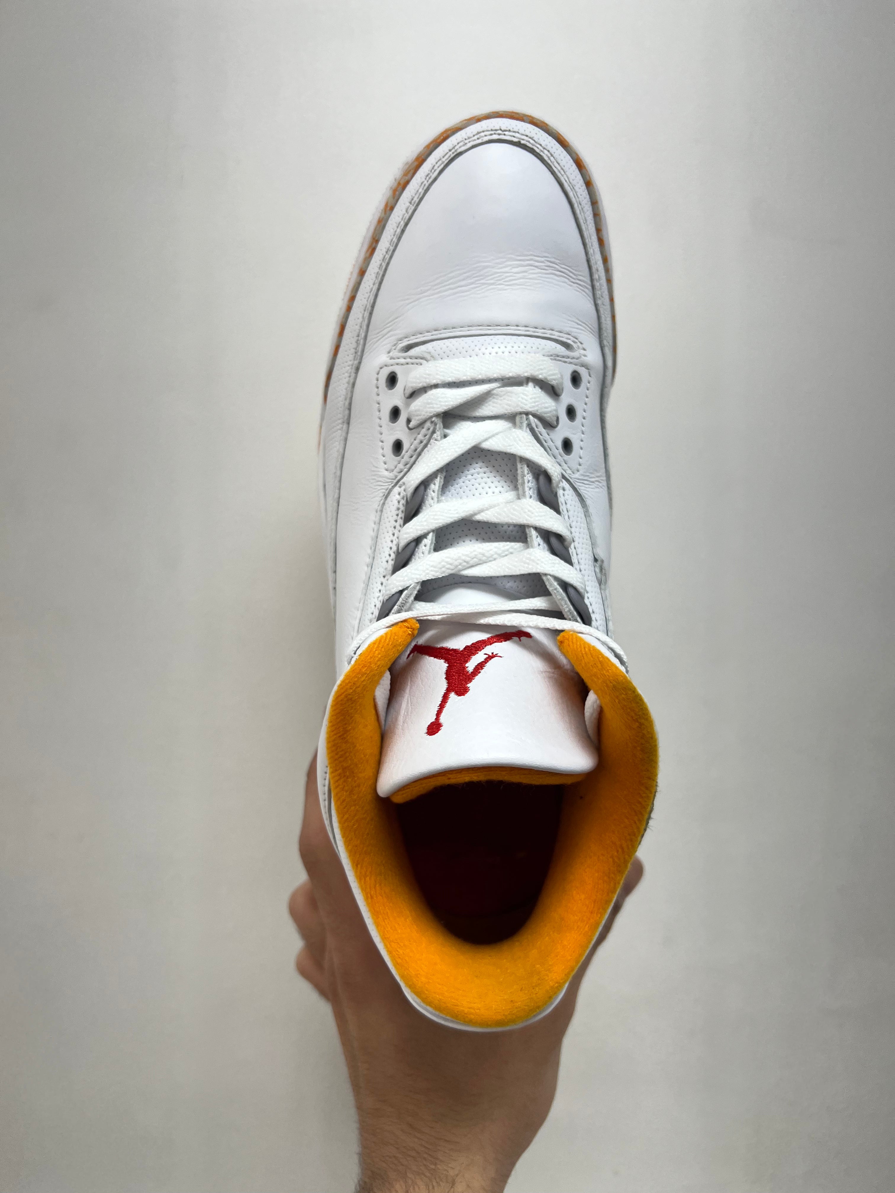 Jordan 3 Orange Citrus Sneakers