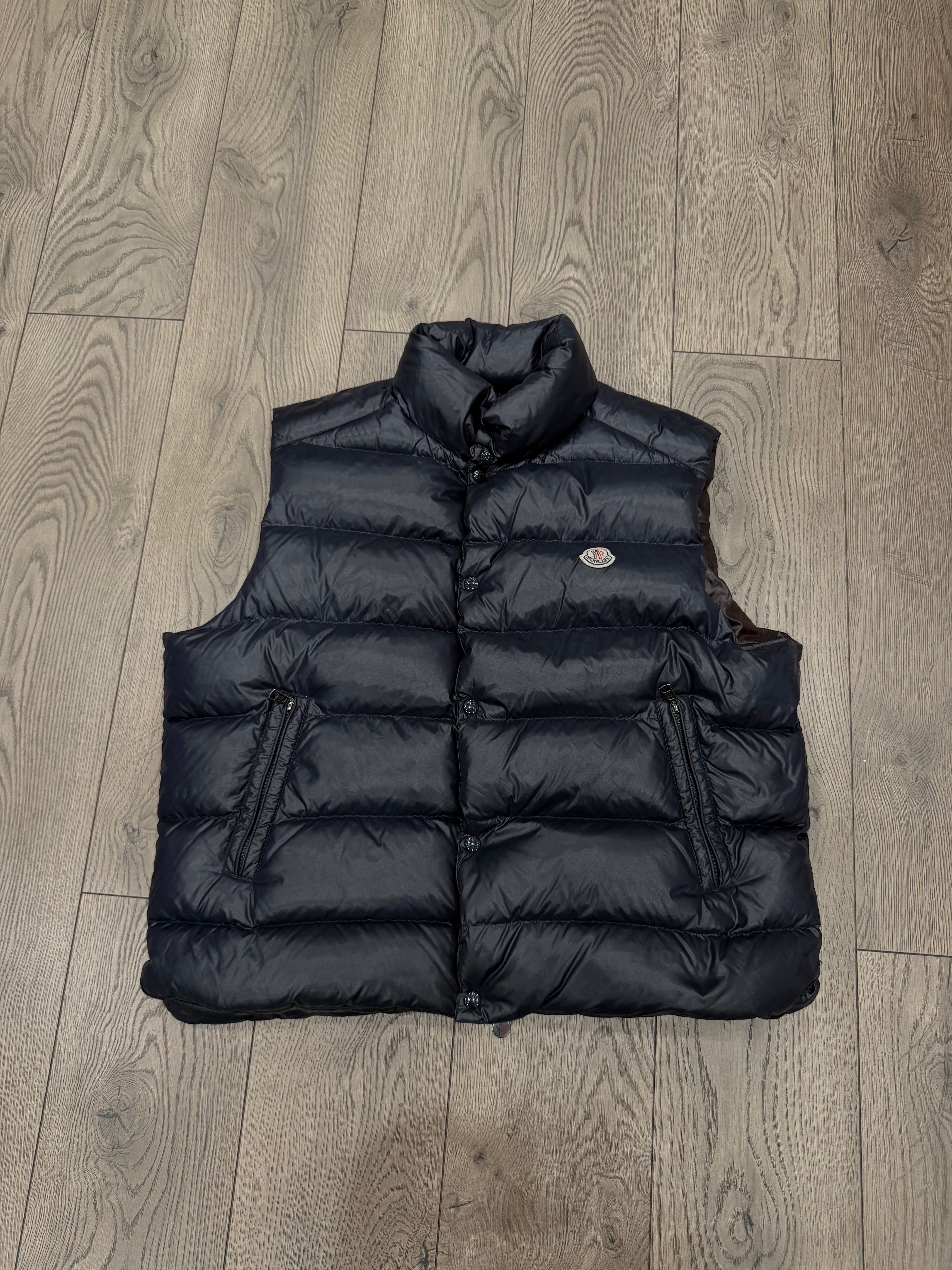 Moncler "Tibb" Gilet Navy Vest