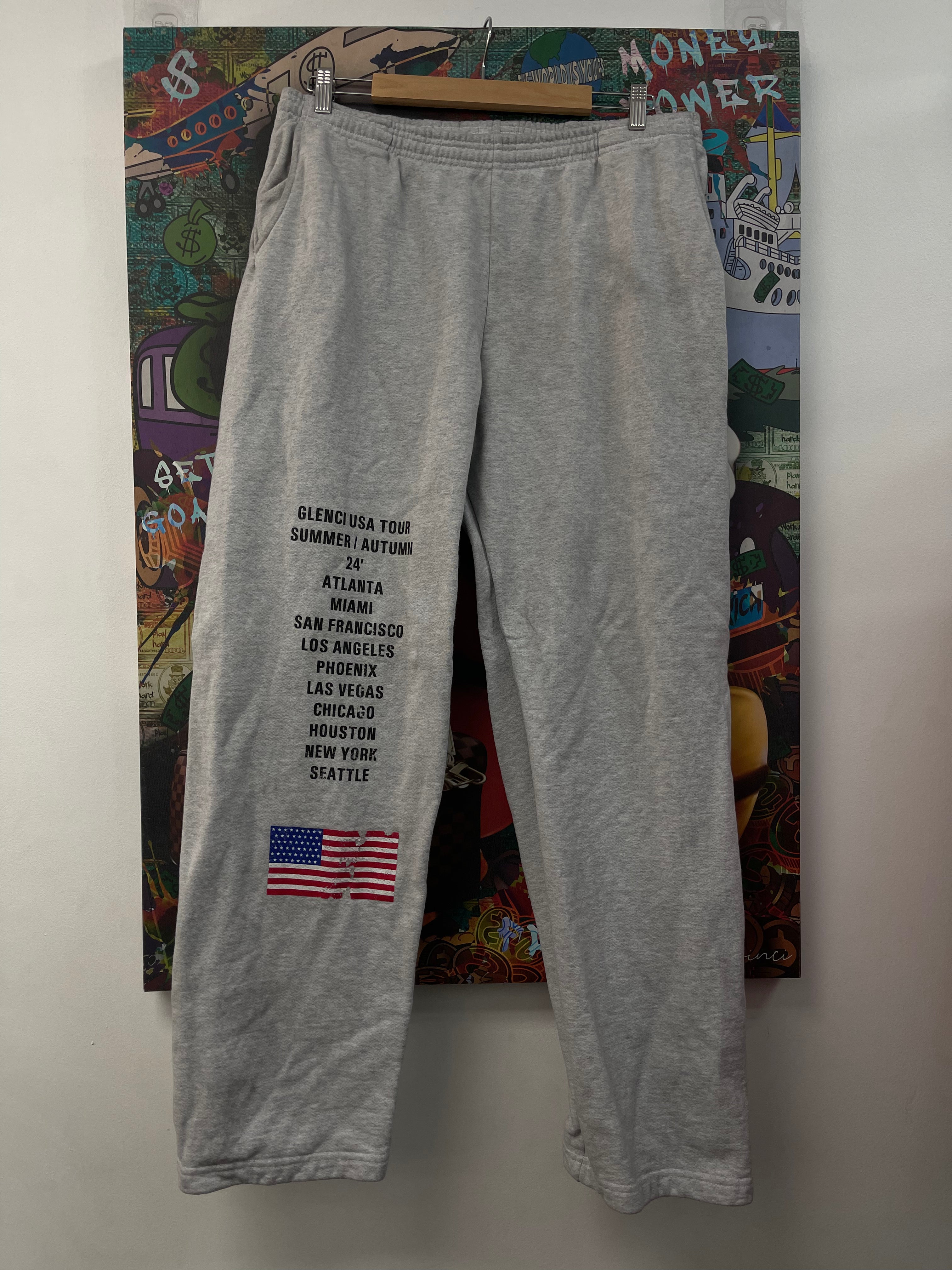 GV Glenci USA Summer Sweats Grey Sweats