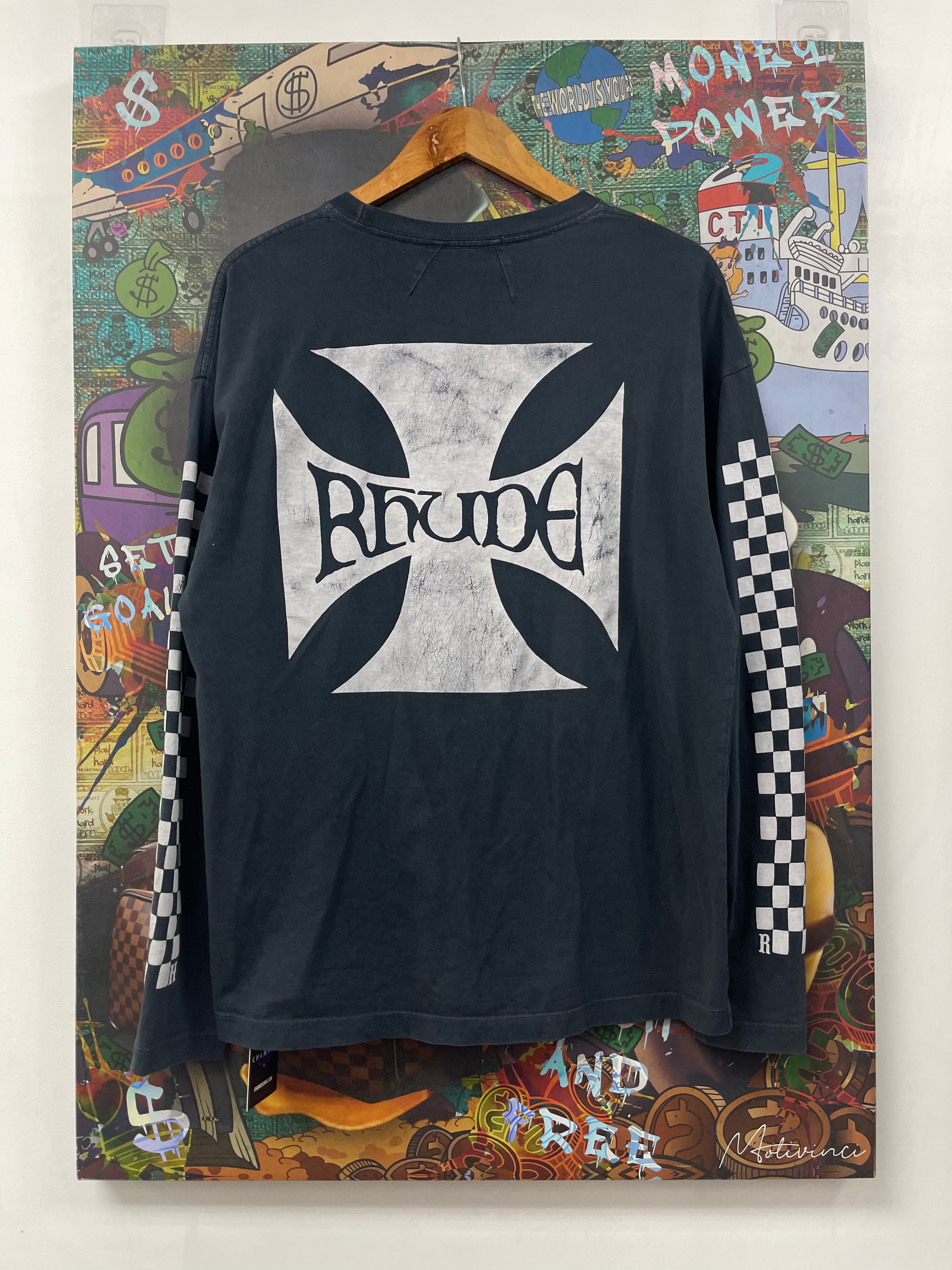 Rhude Classic Checker Long Sleeve