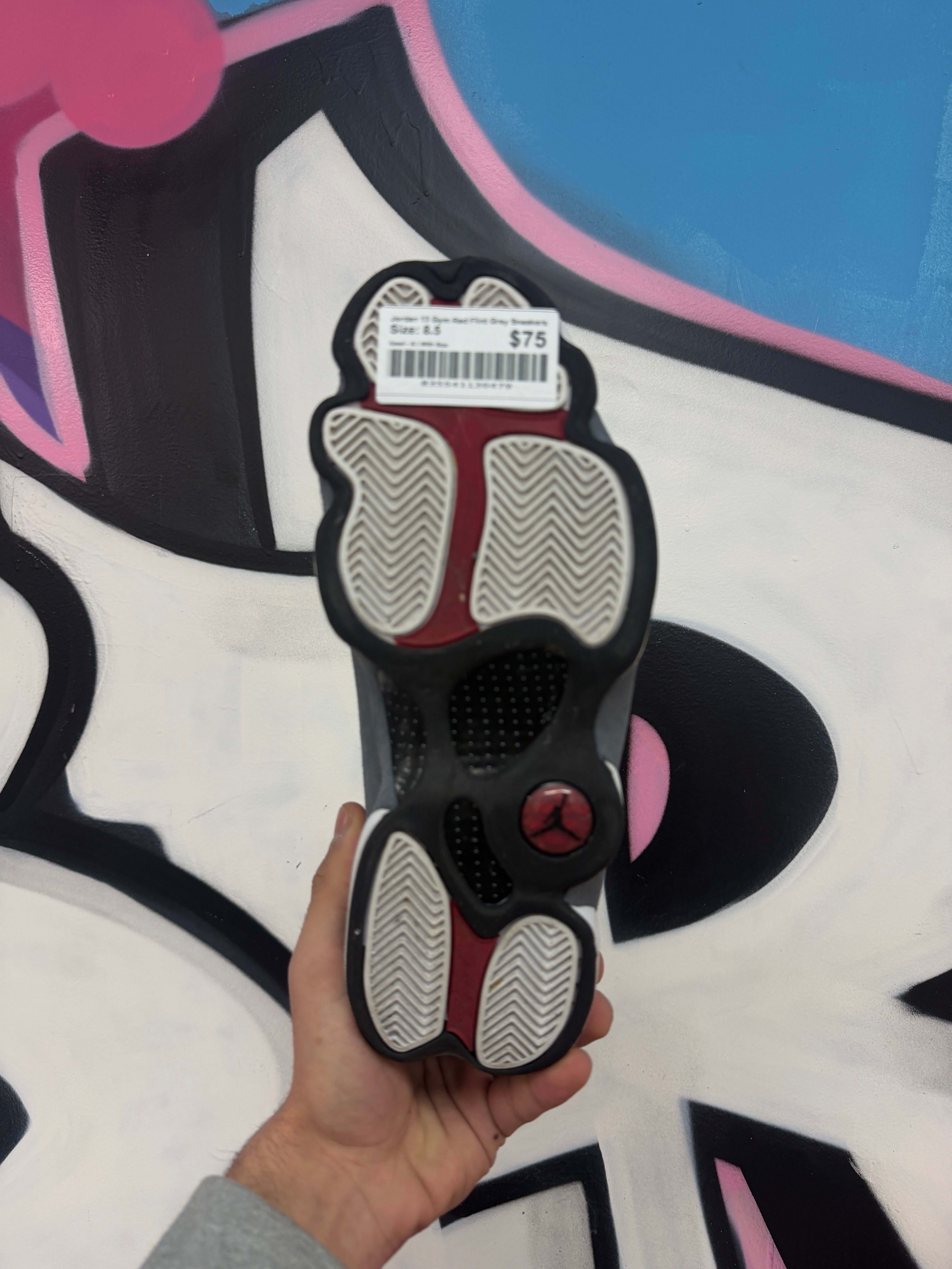 Jordan 13 Gym Red Flint Grey Sneakers