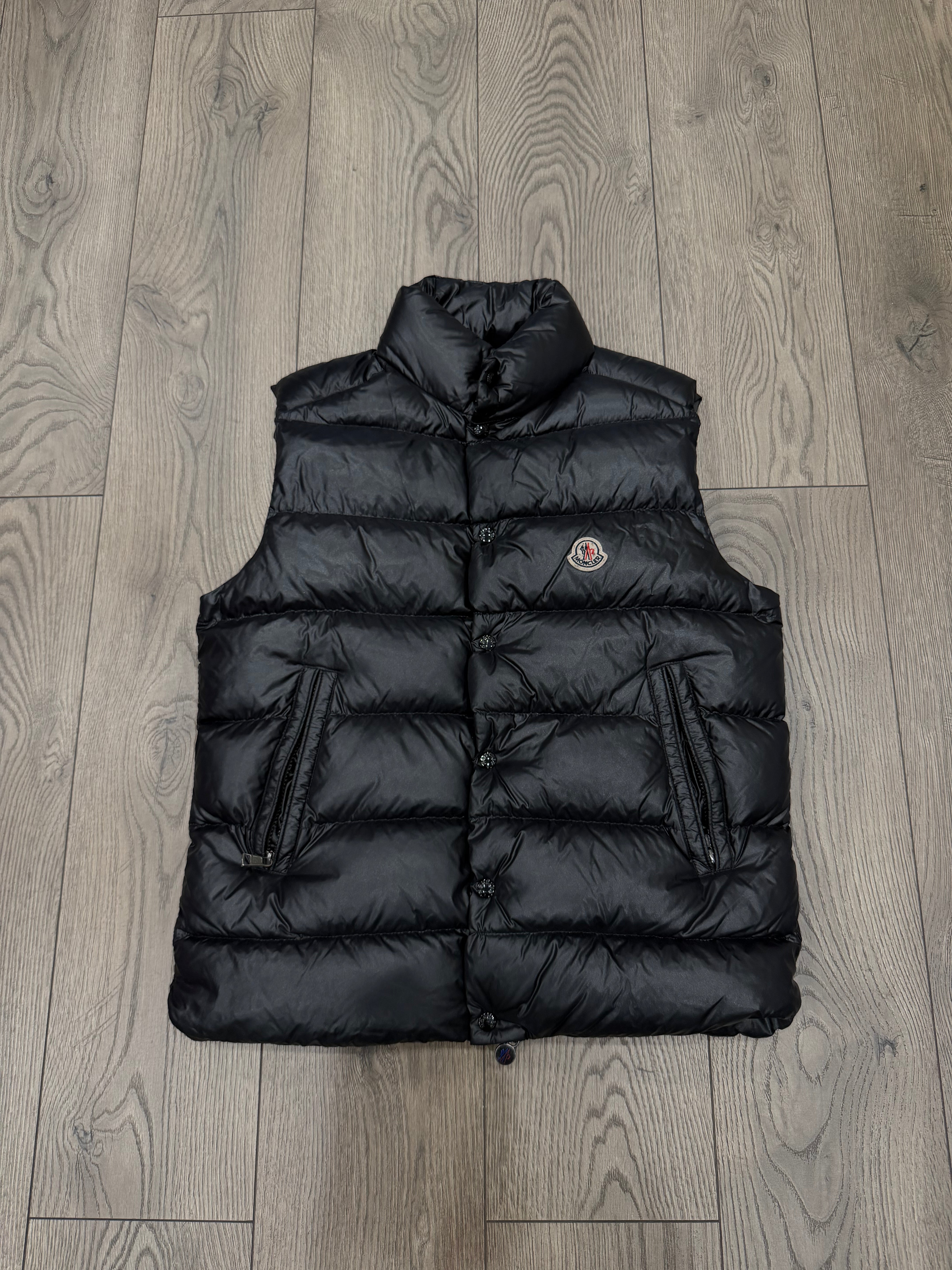Moncler Black Tibb Puffer Vest