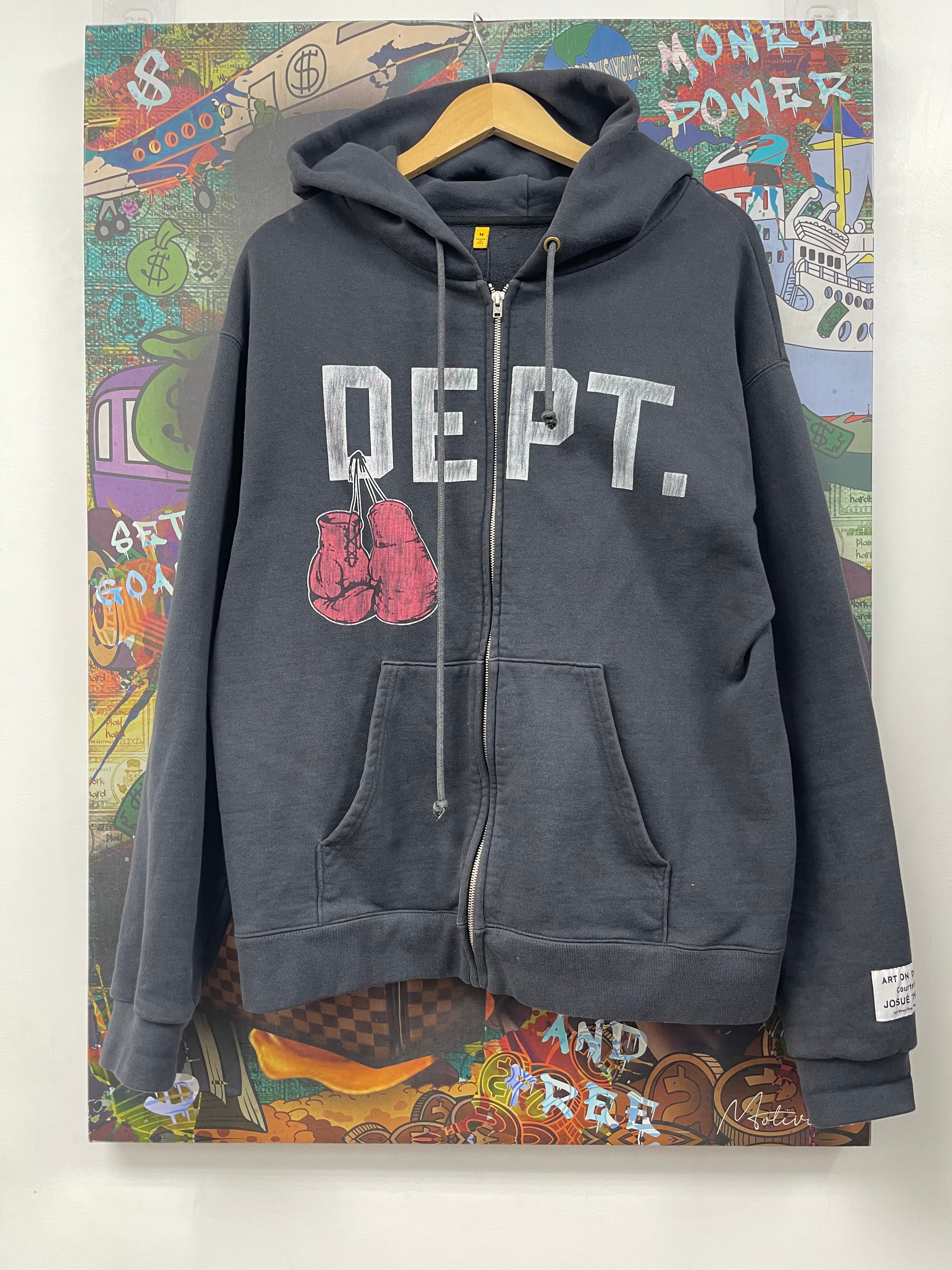 Gallery Dept Navy Boxing Zip Up