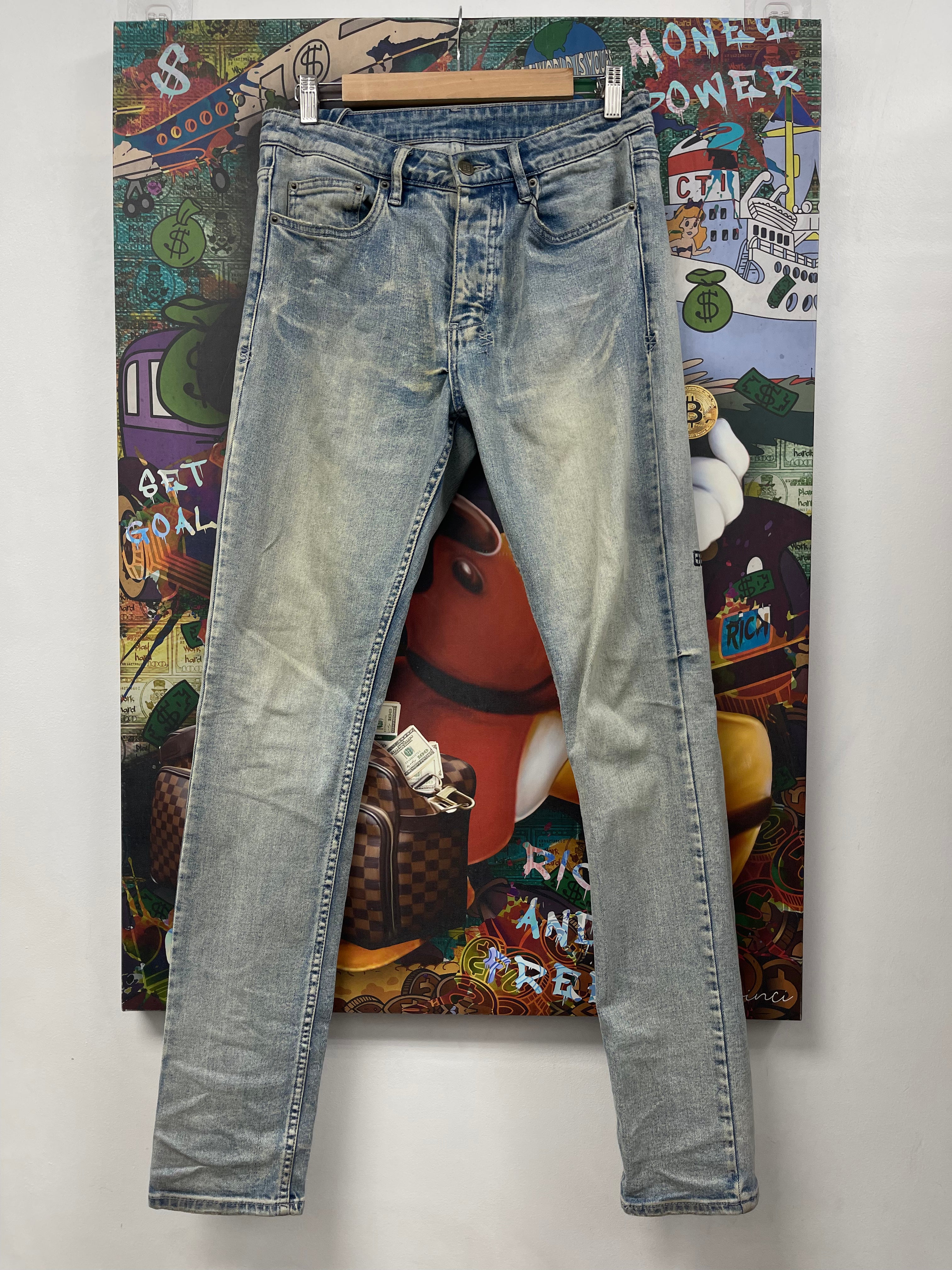 Ksubi Light Wash Plain Jeans