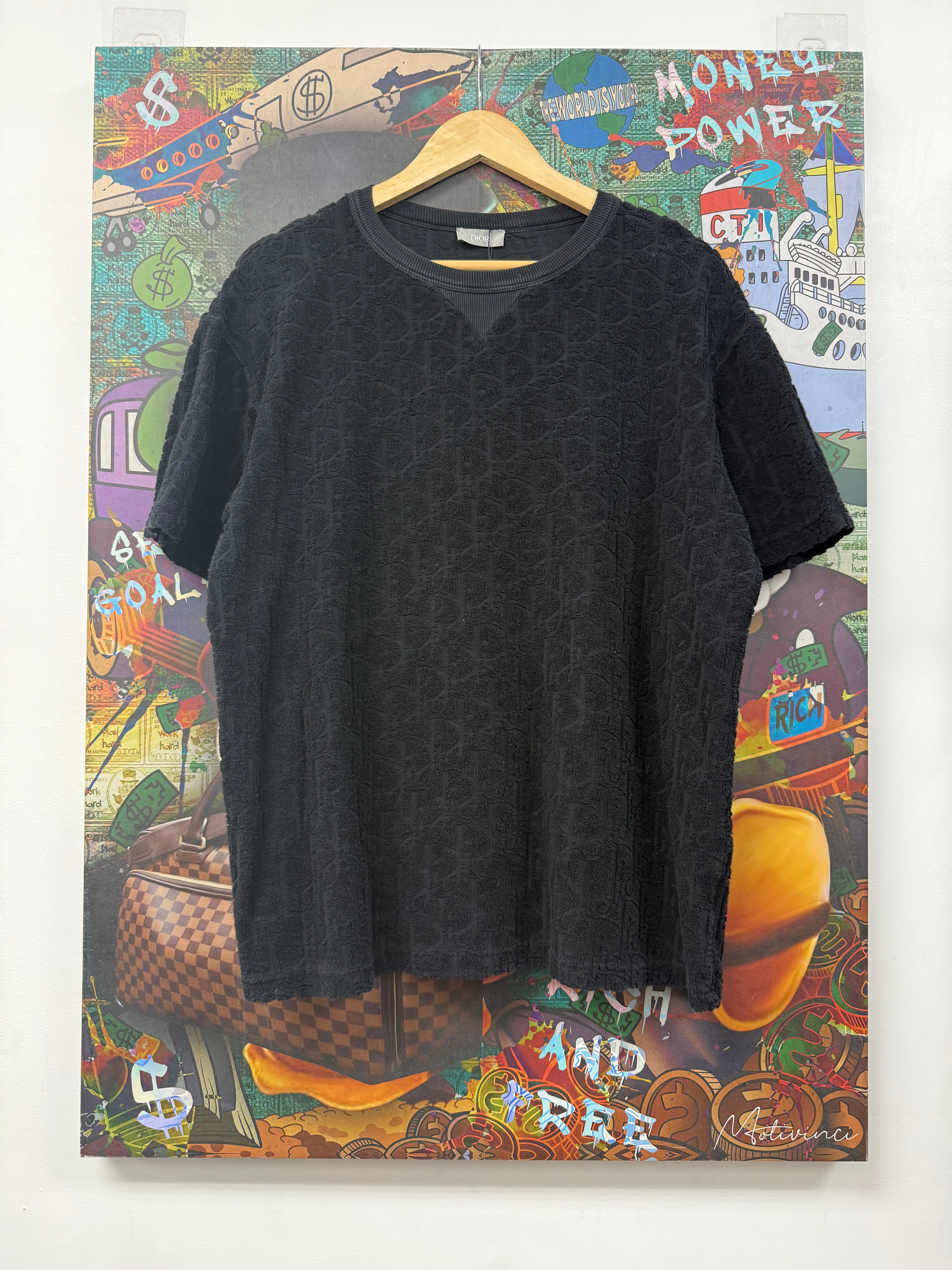 Dior Black Towel Tee
